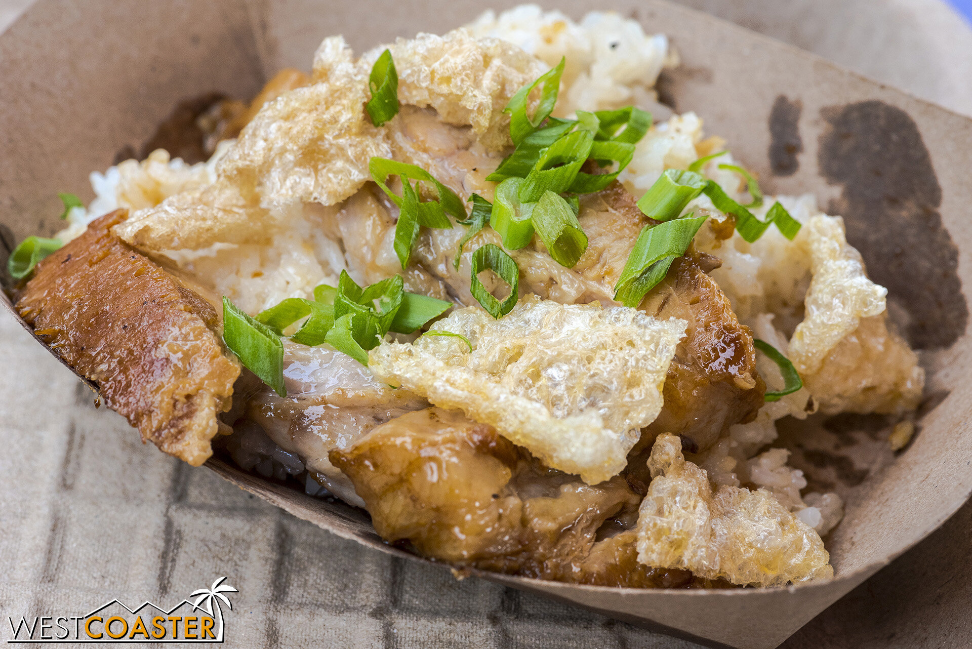  Holiday Duets Marketplace: Braised Pork Belly Adobo – With garlic fried rice  The perennial favorite is back yet again, making it the longest running dish in any of DCA’s food festivals.  I still love it.  The umami flavor is deep, and the garlic in