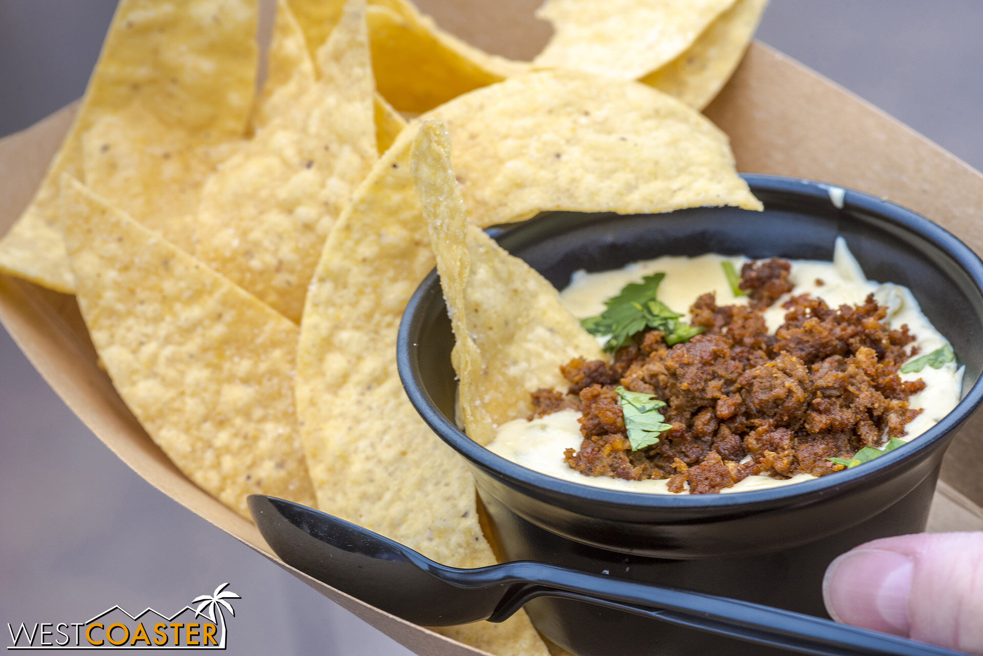  Brews &amp; Bites Marketplace: Chorizo Fundido – Served with House-made Tortilla Chips  Back for another year and very popular with multiple guests.  This is always a great item! 
