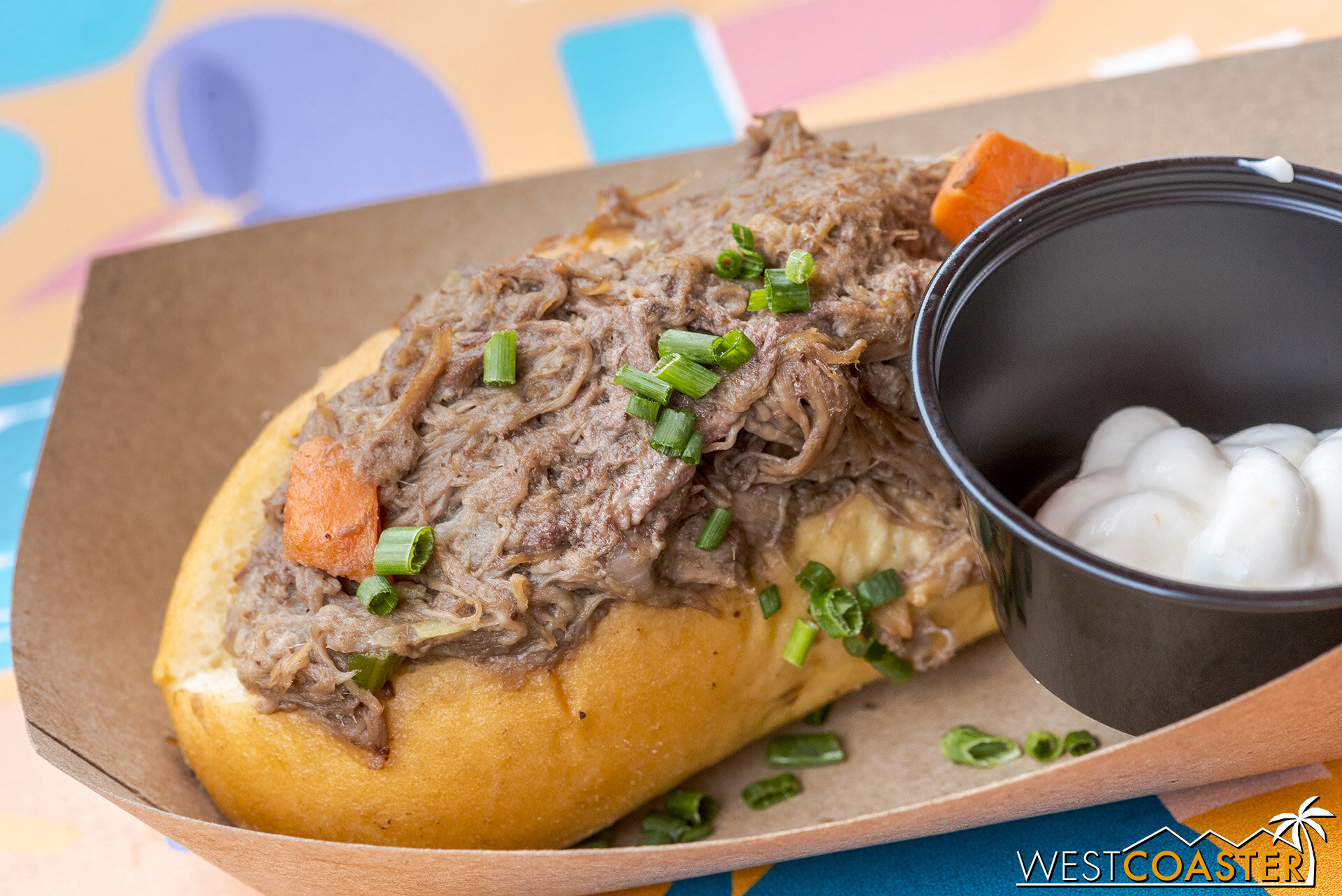  Winter Sliderland: Beef Pot Roast – Served on a potato roll with horseradish cream  This is a solid and hearty sandwich that isn’t complete without the horseradish, which adds a cool snap to the tender beef flavor.  It’s one of the more filling dish