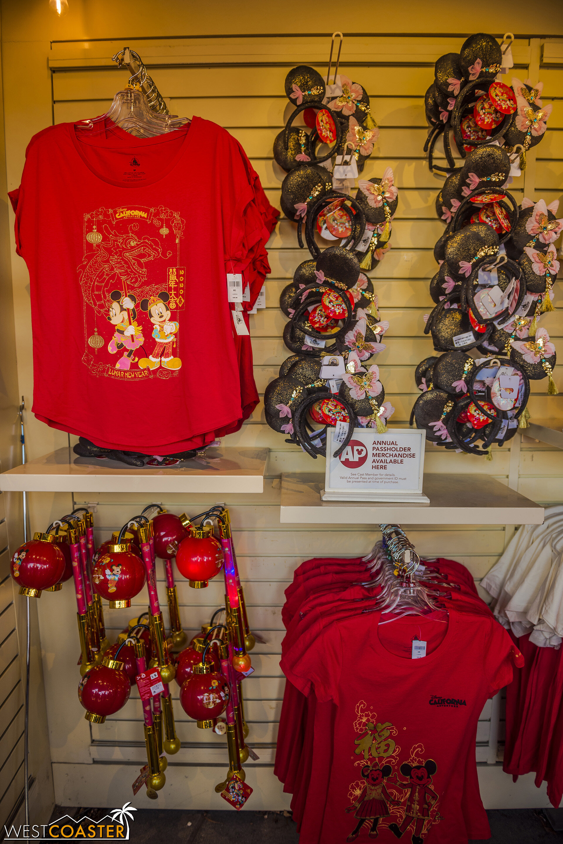  There is plenty of Lunar New Year merchandise available! 
