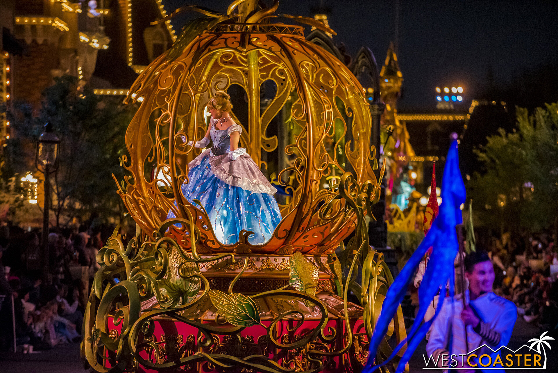  It’s not quite midnight yet, which means Cinderella’s still safe in her carriage! 