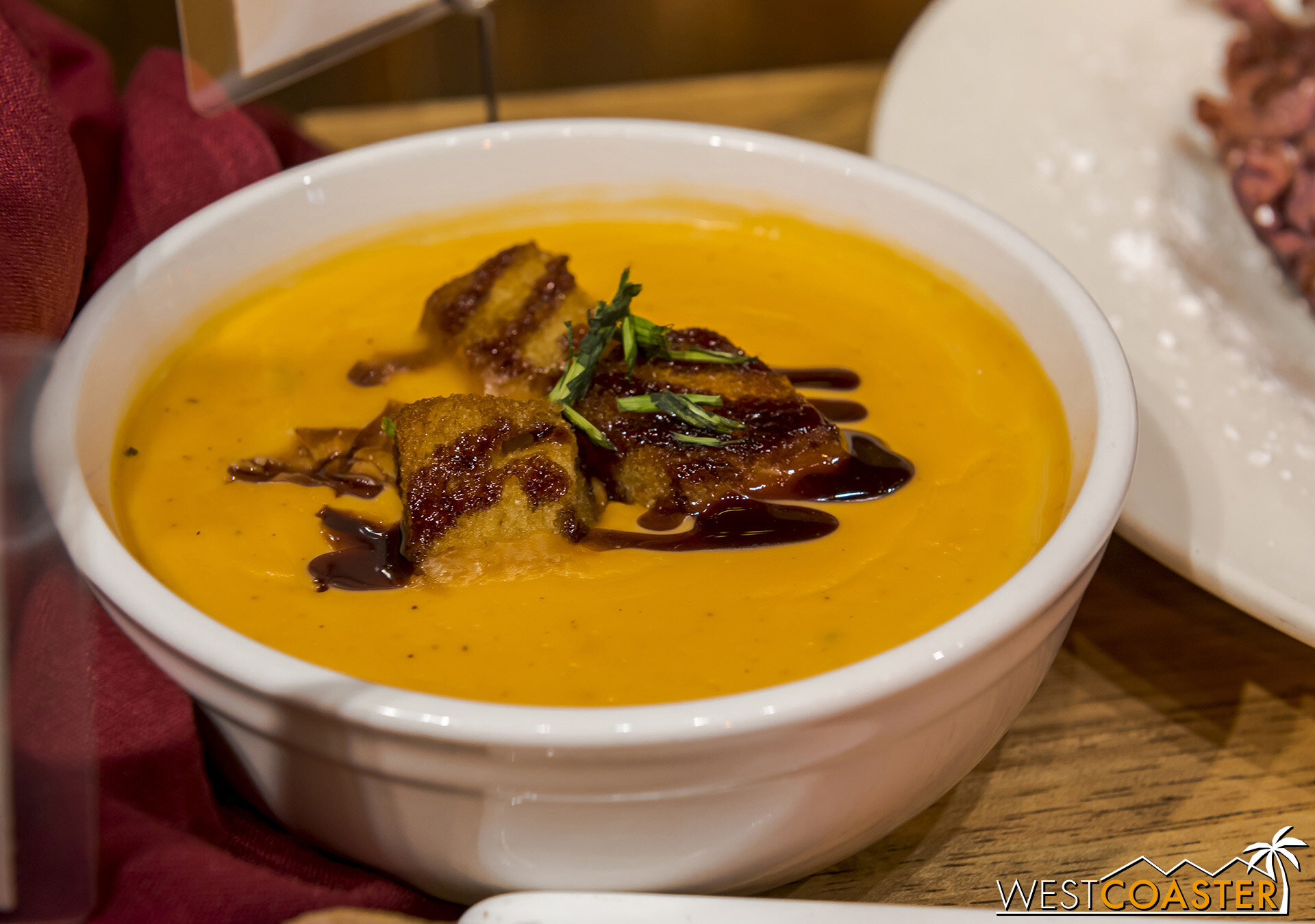 The Beer Cheese soup seems like more just beer cheese than soup, but the boysenberry balsamic is delightful, and the croutons add another dimension to the dish. You can’t go wrong with brown butter anything!
