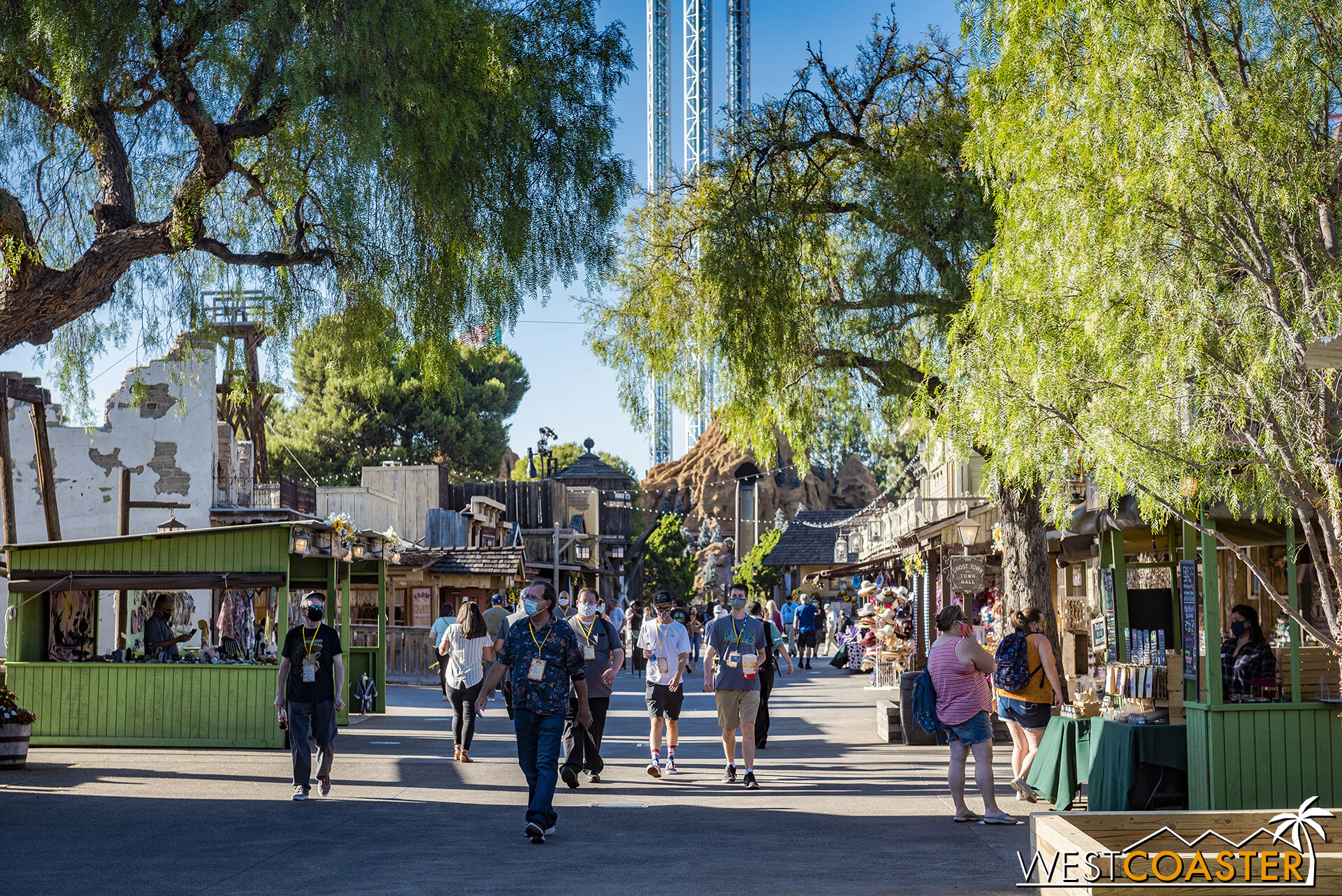  This is similar to what guests see during the park’s season events like the Boysenberry Festival and Knott’s Merry Farm’s Christmas Craft Village. 