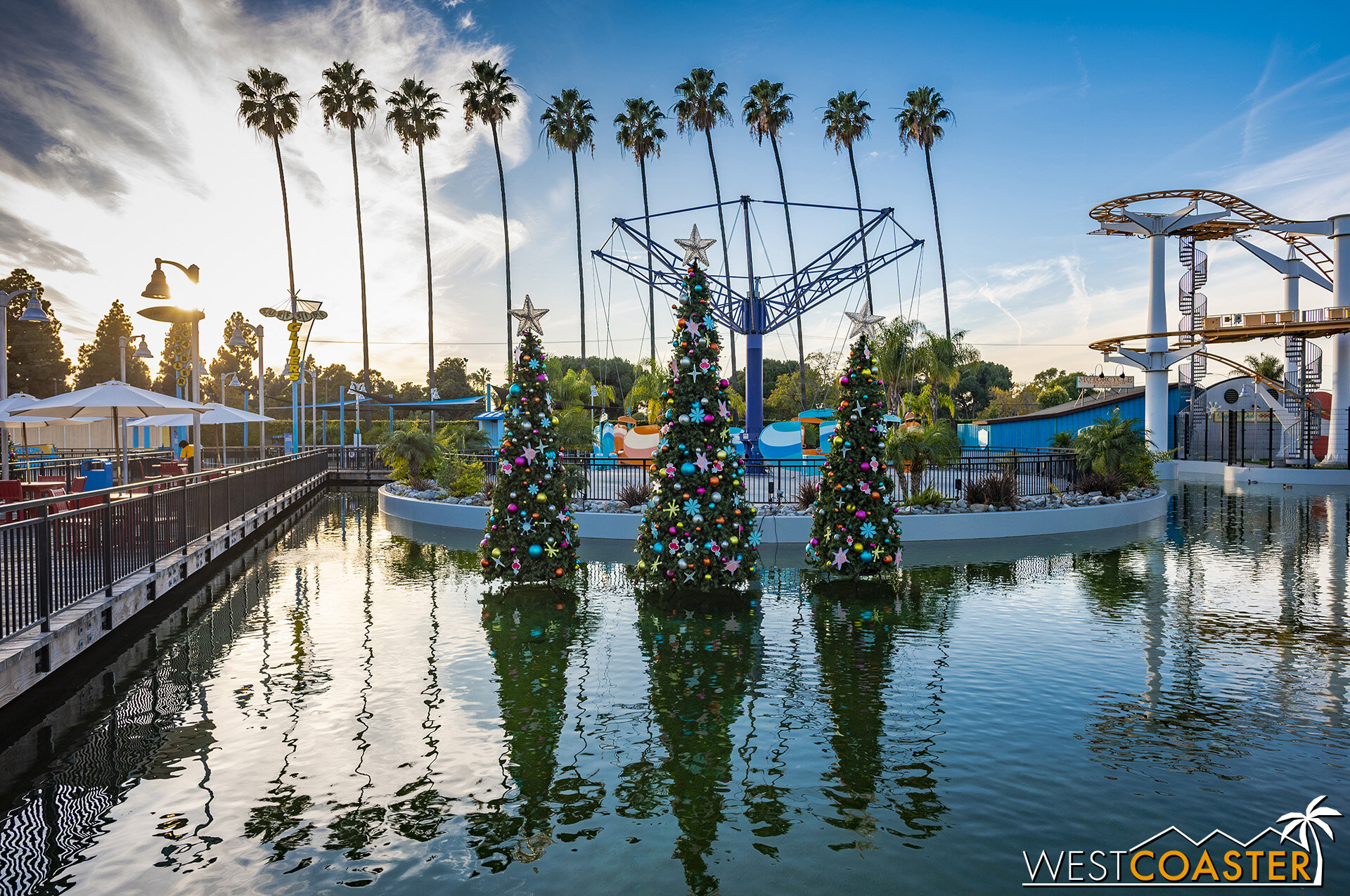 The “floating” Christmas tree around Surfside Gliders and Pacific Scrambler are still a favorite and oh so scenic! 