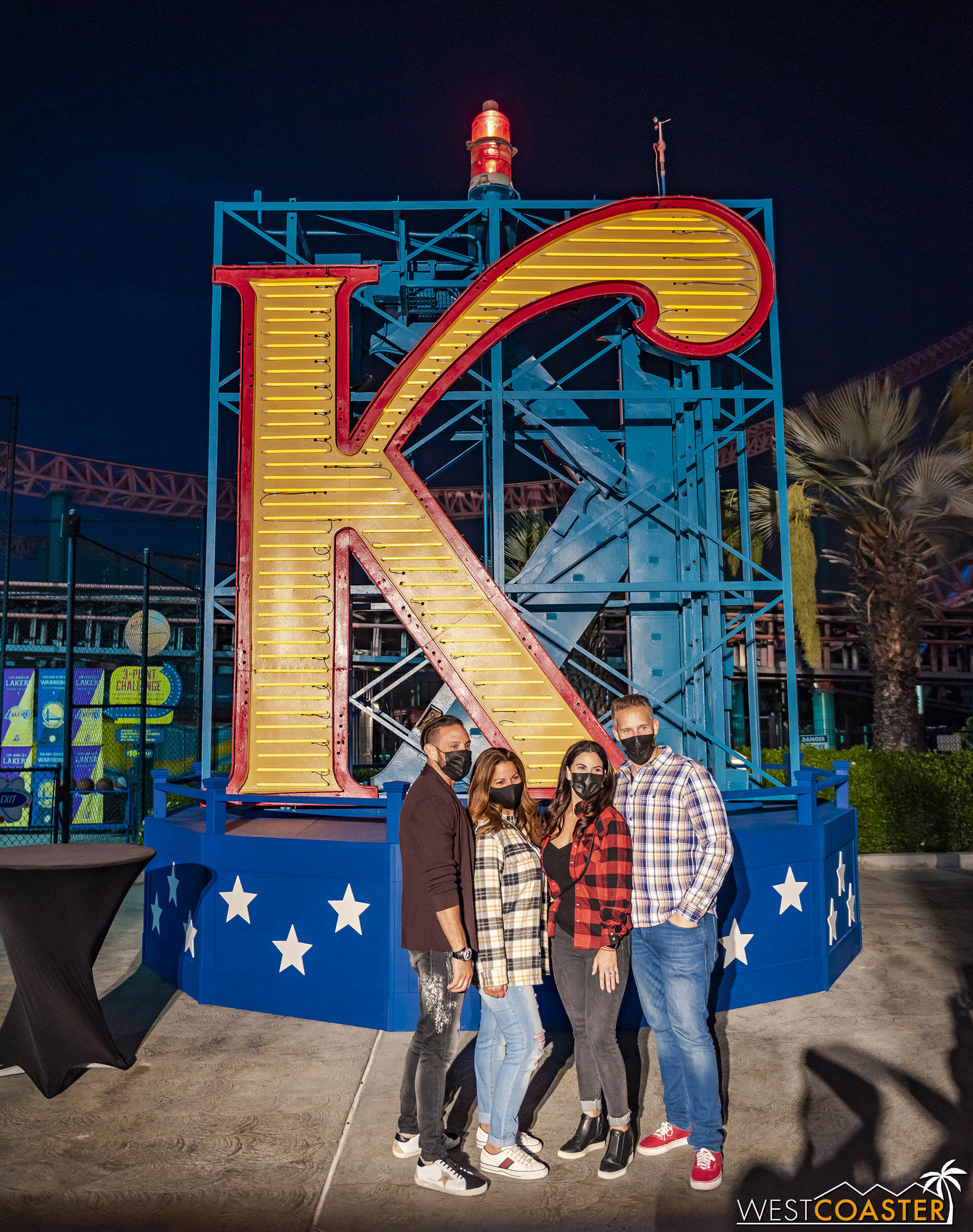 And this might be the actual classic ‘K’ sign that used to grace the top of the Sky Cabin.  Pretty awesome authenticity if that’s the case! 