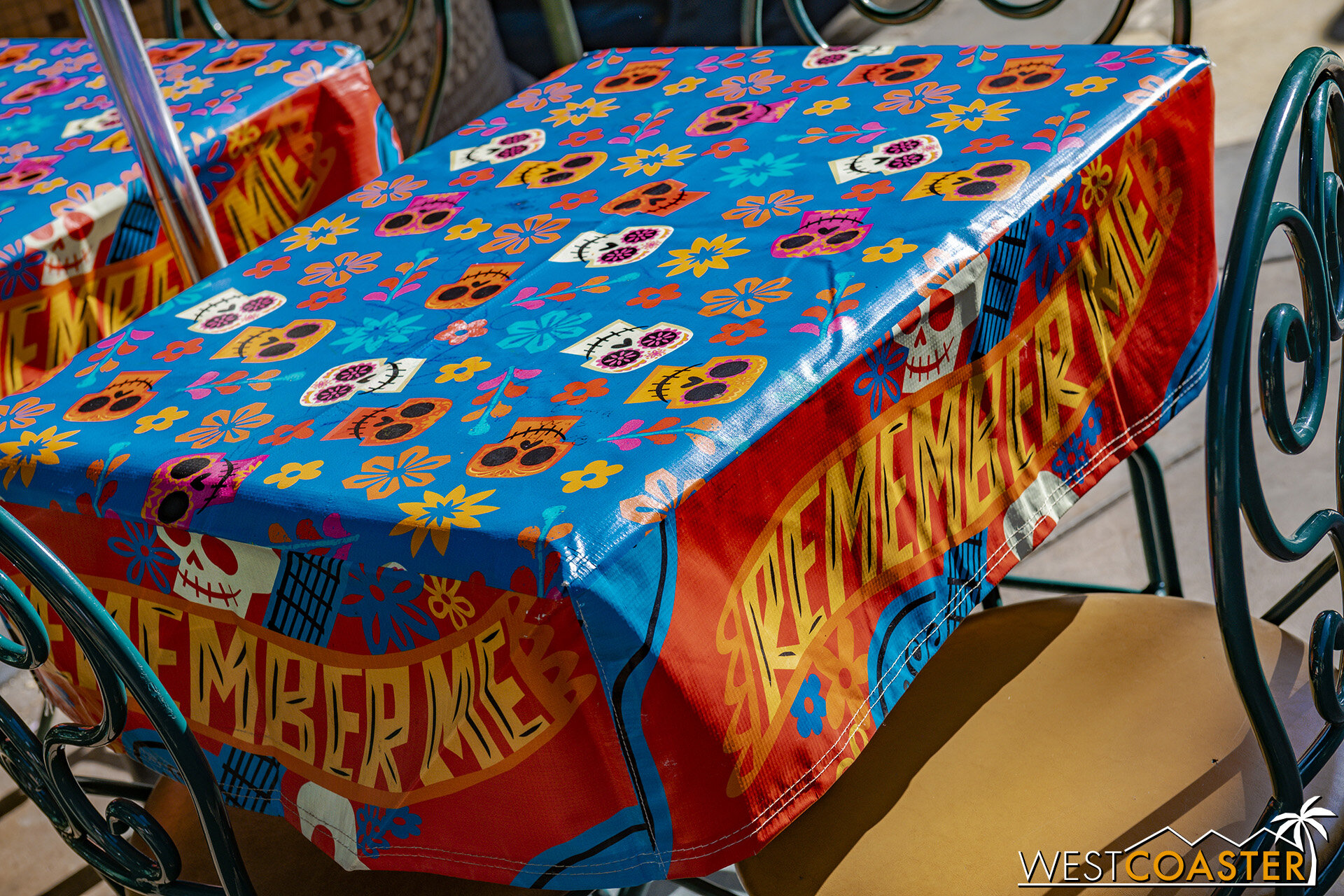  And I really enjoy the design of these table coverings! 