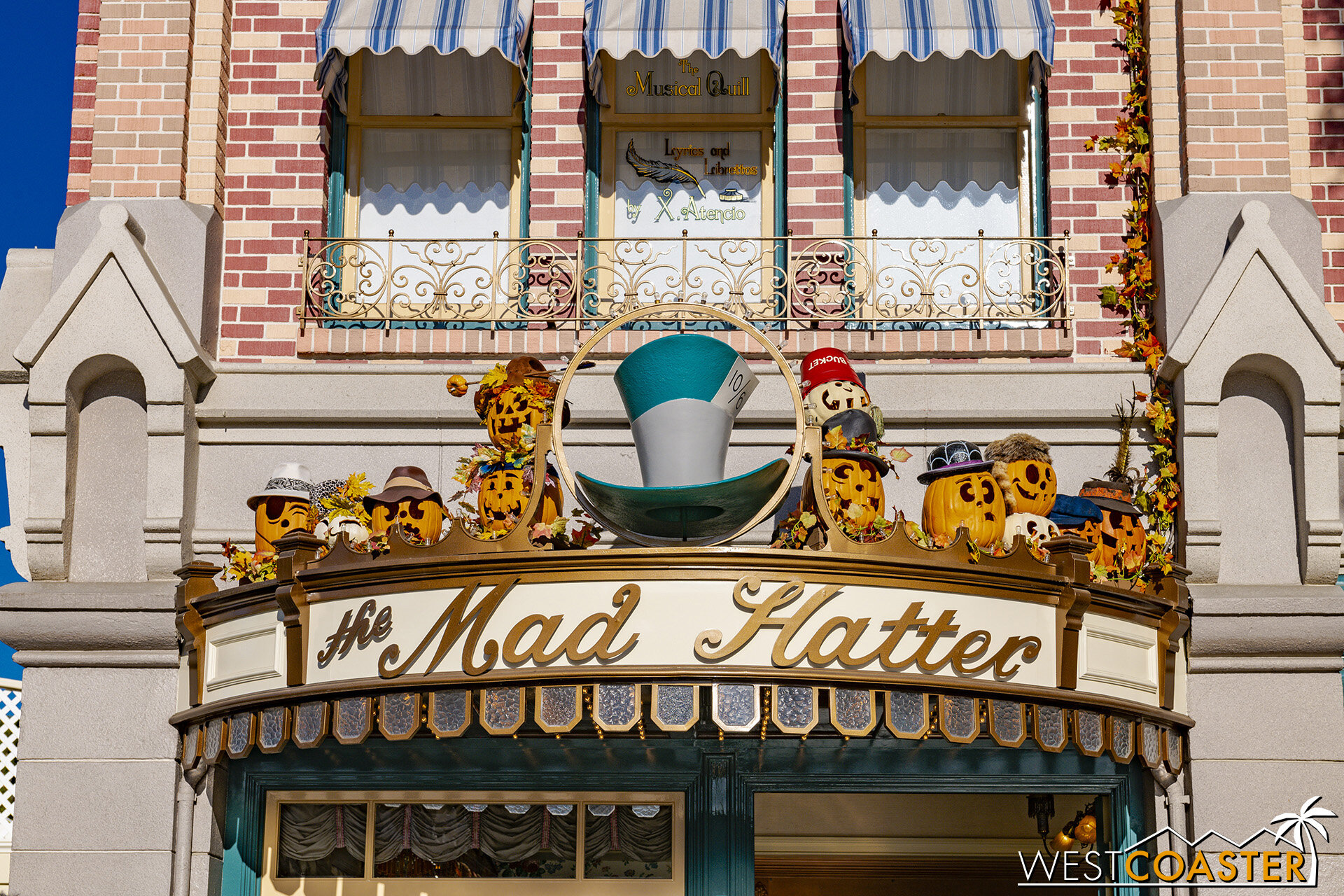  Jack-o-Lanterns at The Mad Hatter. 