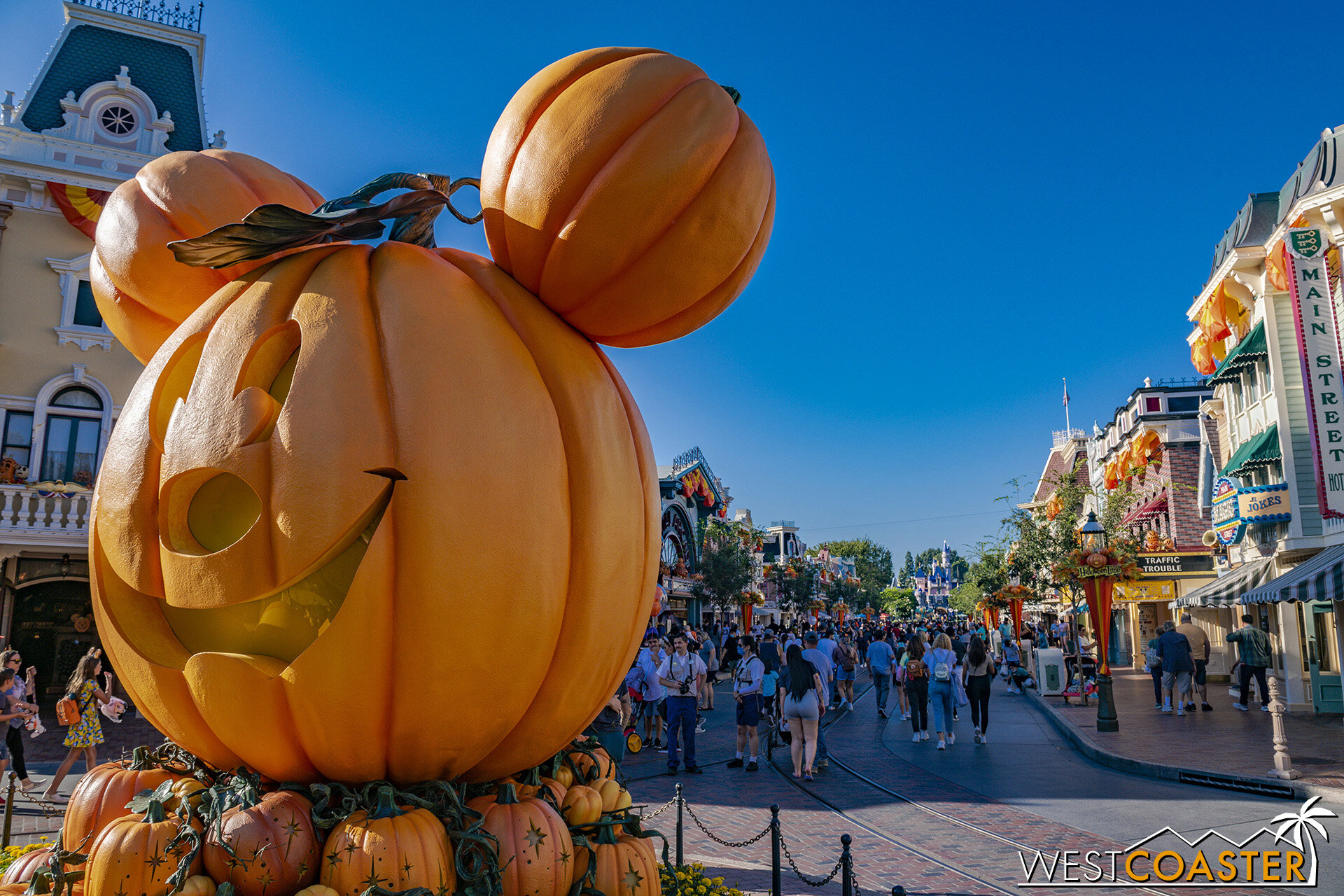  The Mickey pumpkin again, up closer. 