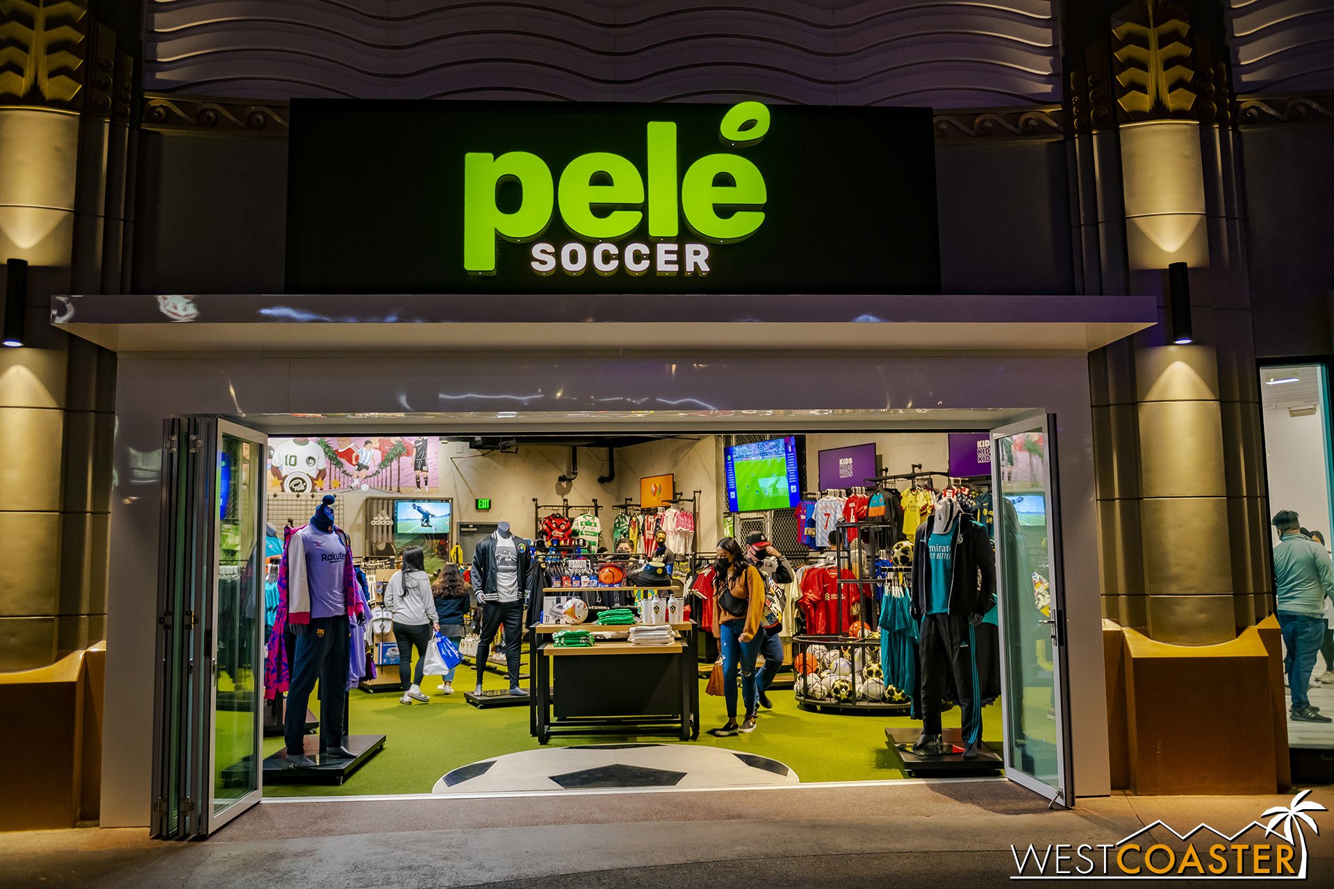  The VOID closed down a year and a half ago, and last month, a new Pele Soccer store opened in its place. 