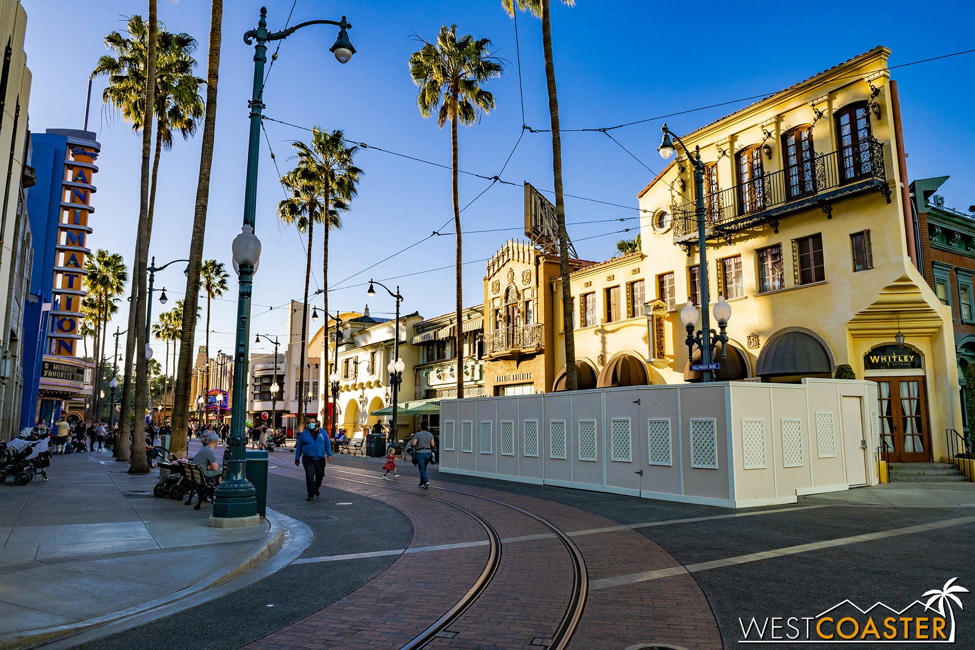  There’s a bit of repaving happening in Hollywood Land. 