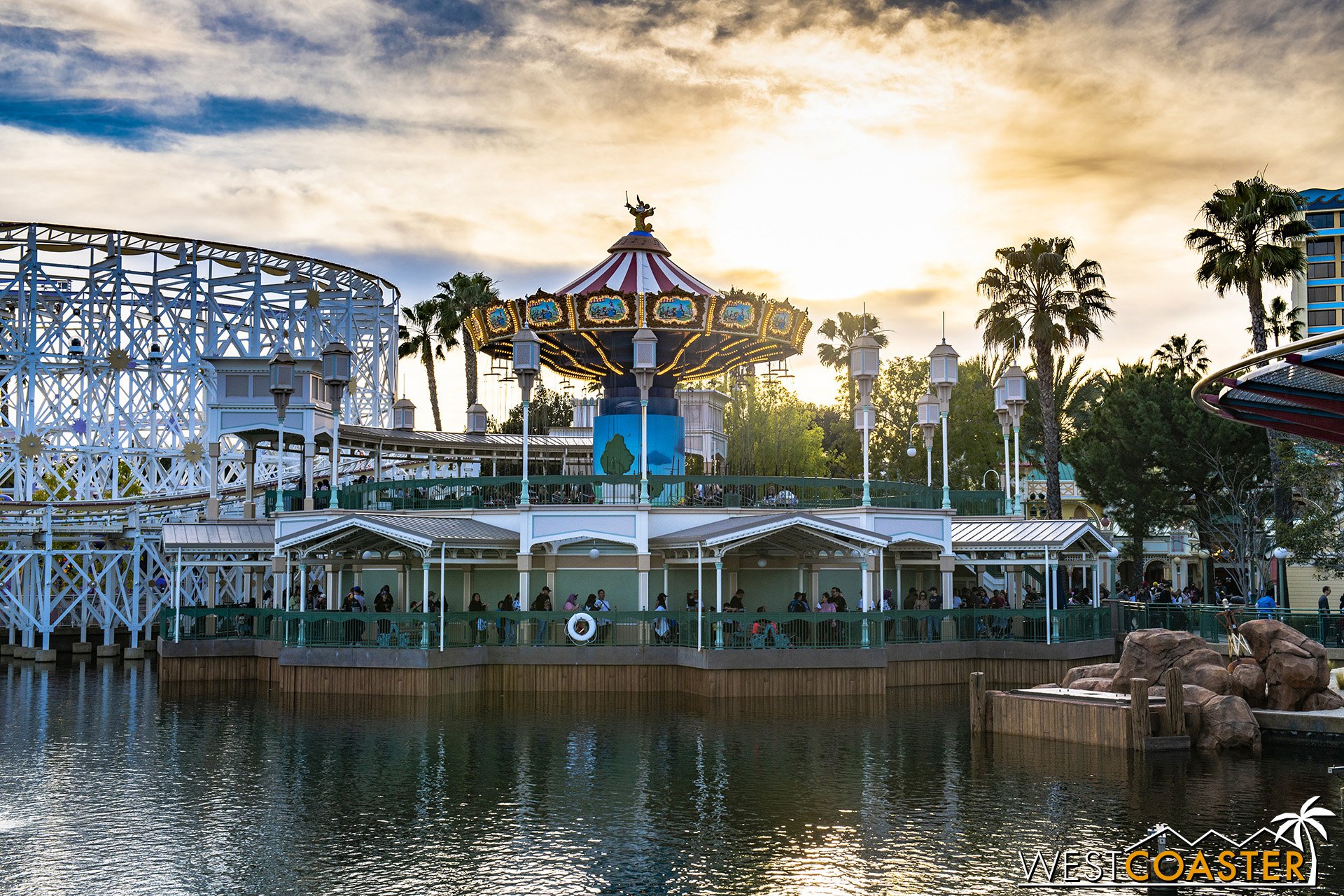  It’s now at Silly Symphony Swings, and the line can be lengthy (though it moves relatively swiftly)! 