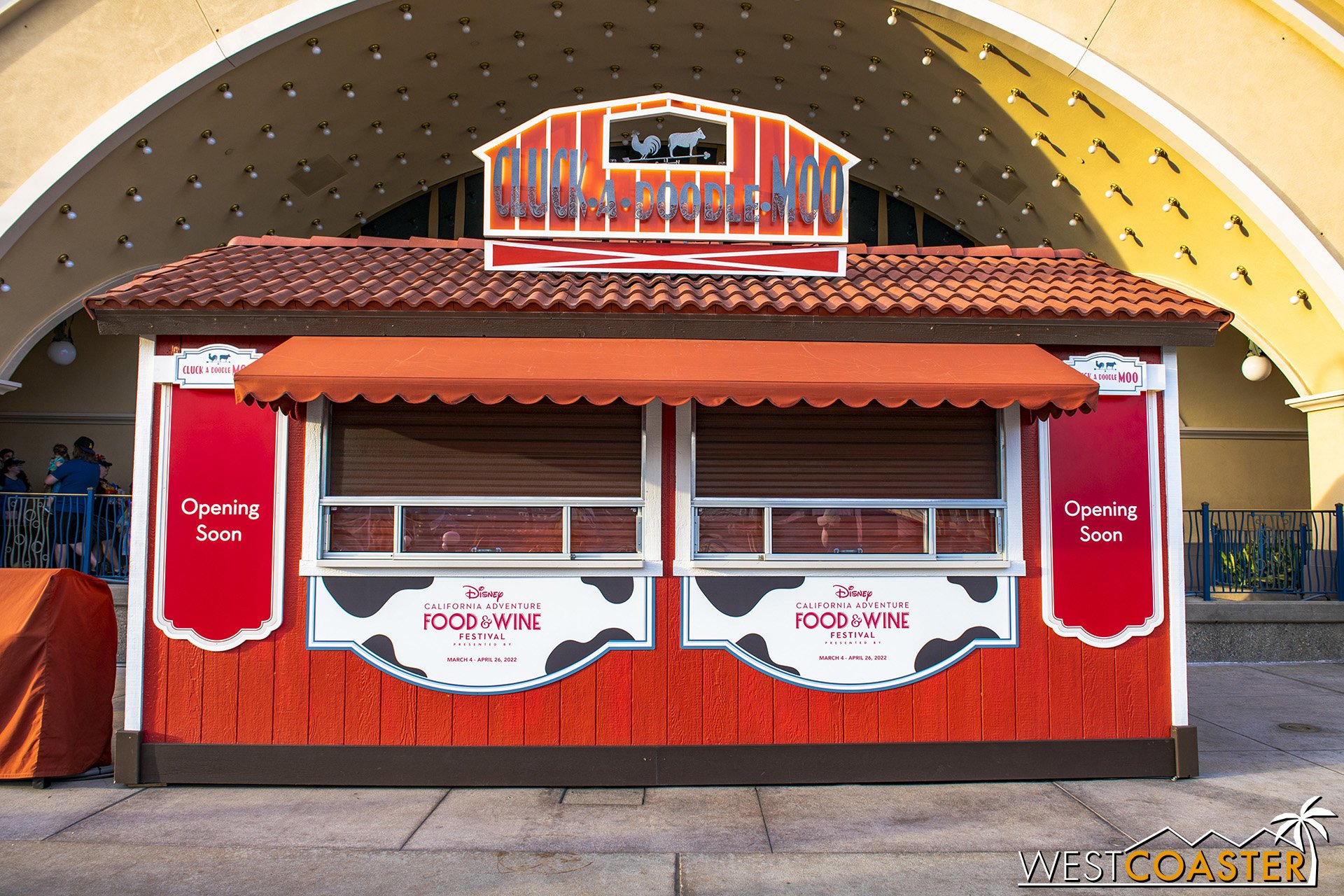  The booths will be spread out all along the Parade Corridor and also partly into Grizzly Peak and Hollywood Land too. 