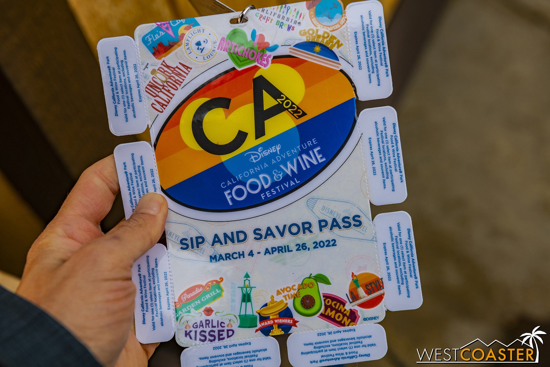  The Sip and Savor Pass is back this year. 