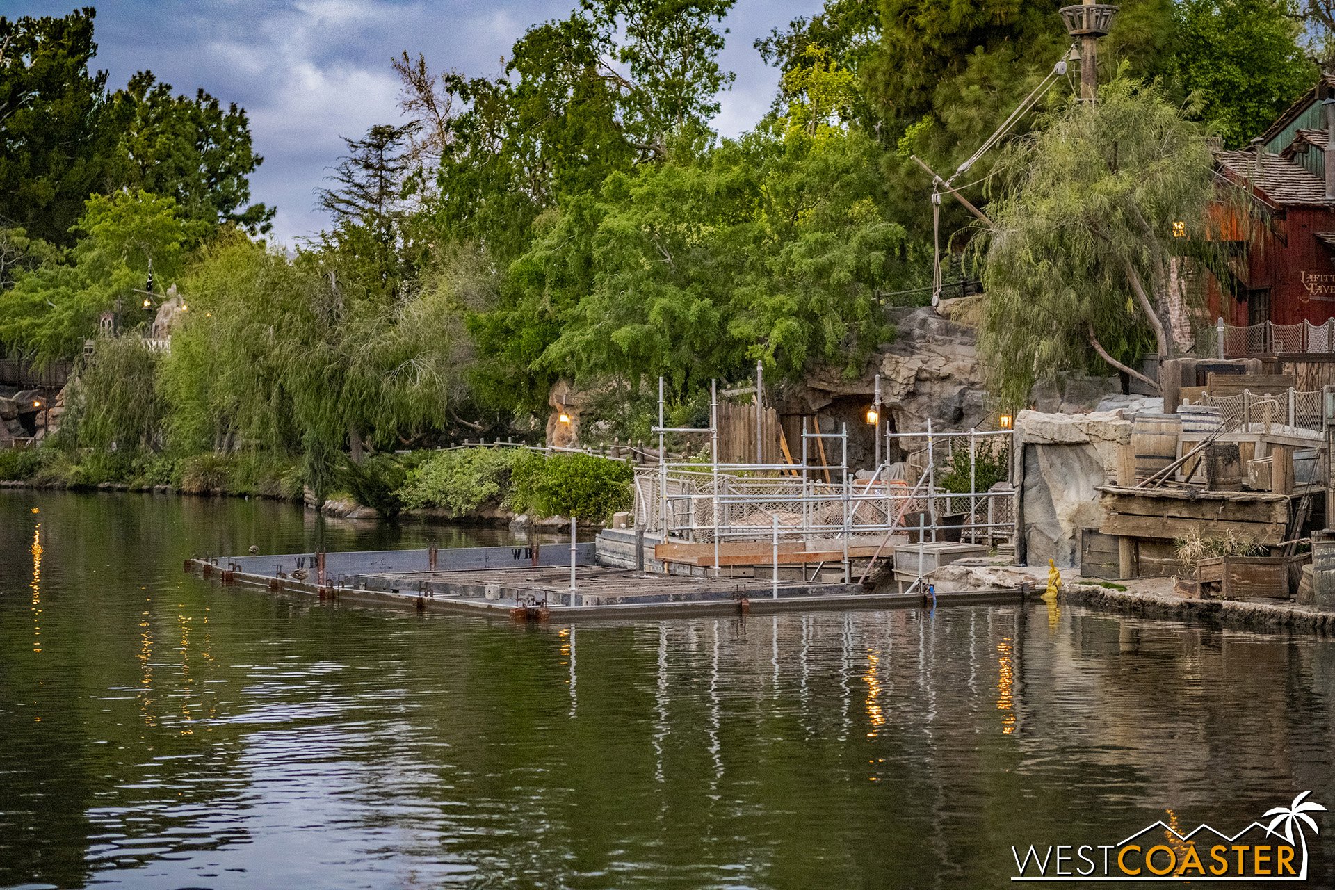  Cofferdams have been re-established to continue work on the projection infrastructure for FANTASMIC! 