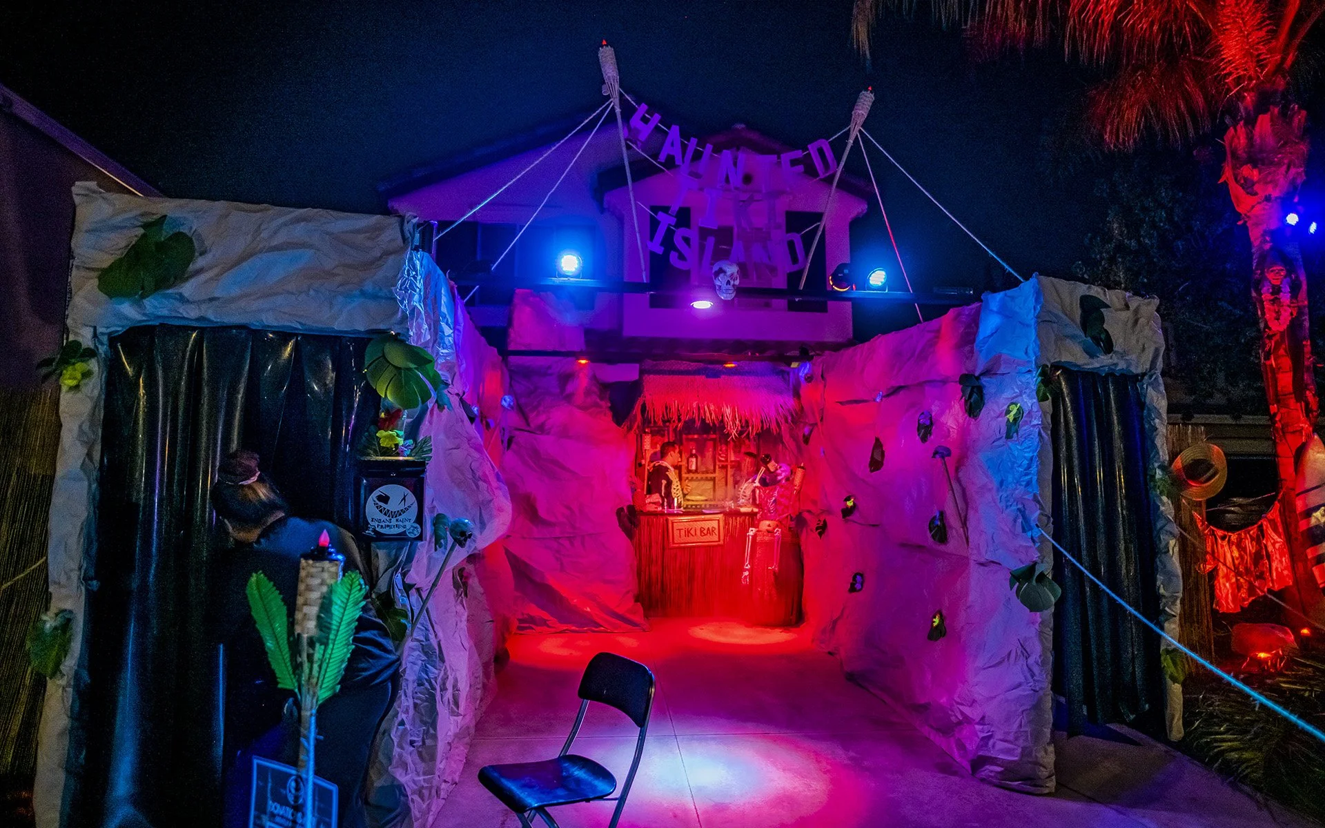 Insane Haunt Productions presents Haunted Tiki Island / Fright on Lewis