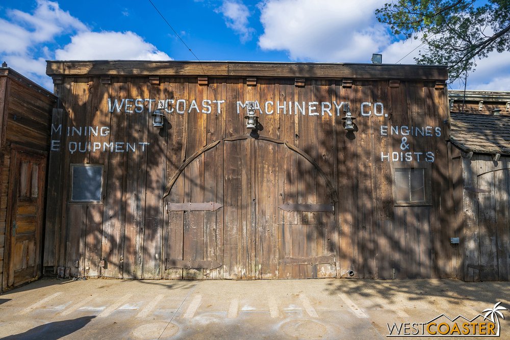  The old locomotive has gone missing in Ghost Town! Now, if we were certainly other sites, we might put up a sensationalist headline like “CLASSIC, BELOVED COMPONENT OF HISTORIC GHOST TOWN DISAPPEARS WITHOUT WARNING!”  But it’s probably just getting 