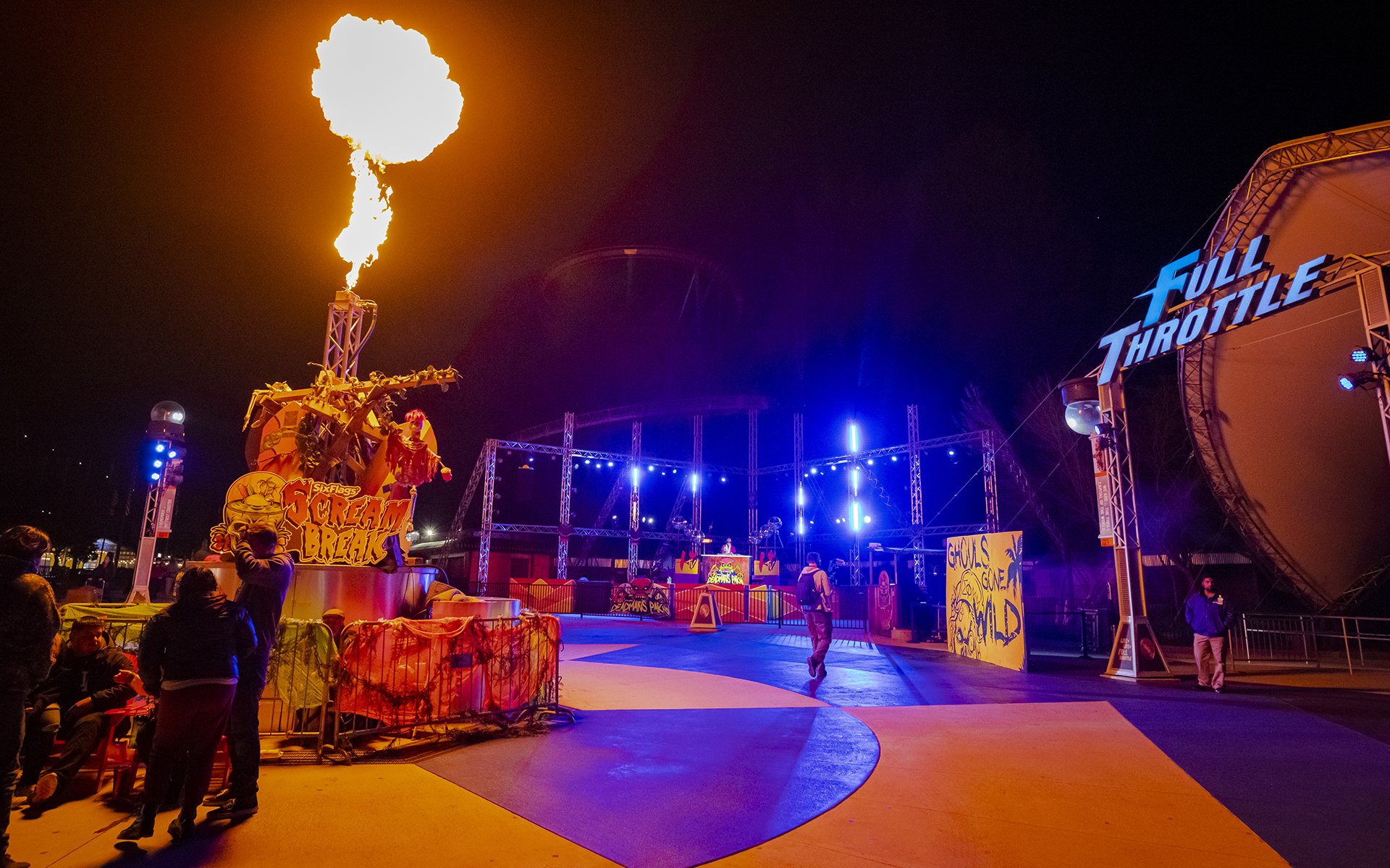 Six Flags Magic's Mountain's Scream Break: 2023 Review — Restcoaster