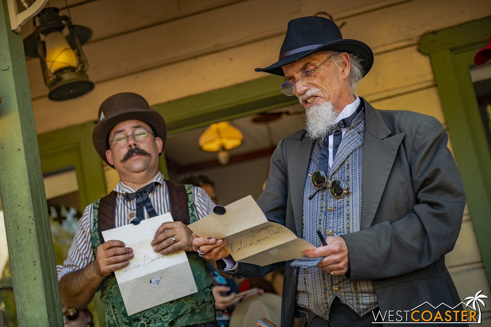  The final letter reads, “The Poet, Black Bart, is alive and well!”  Wait, the infamous bandit, Black Bart, isn’t dead after all??  Well, if that isn’t… par for the course of Ghost Town Alive!? 