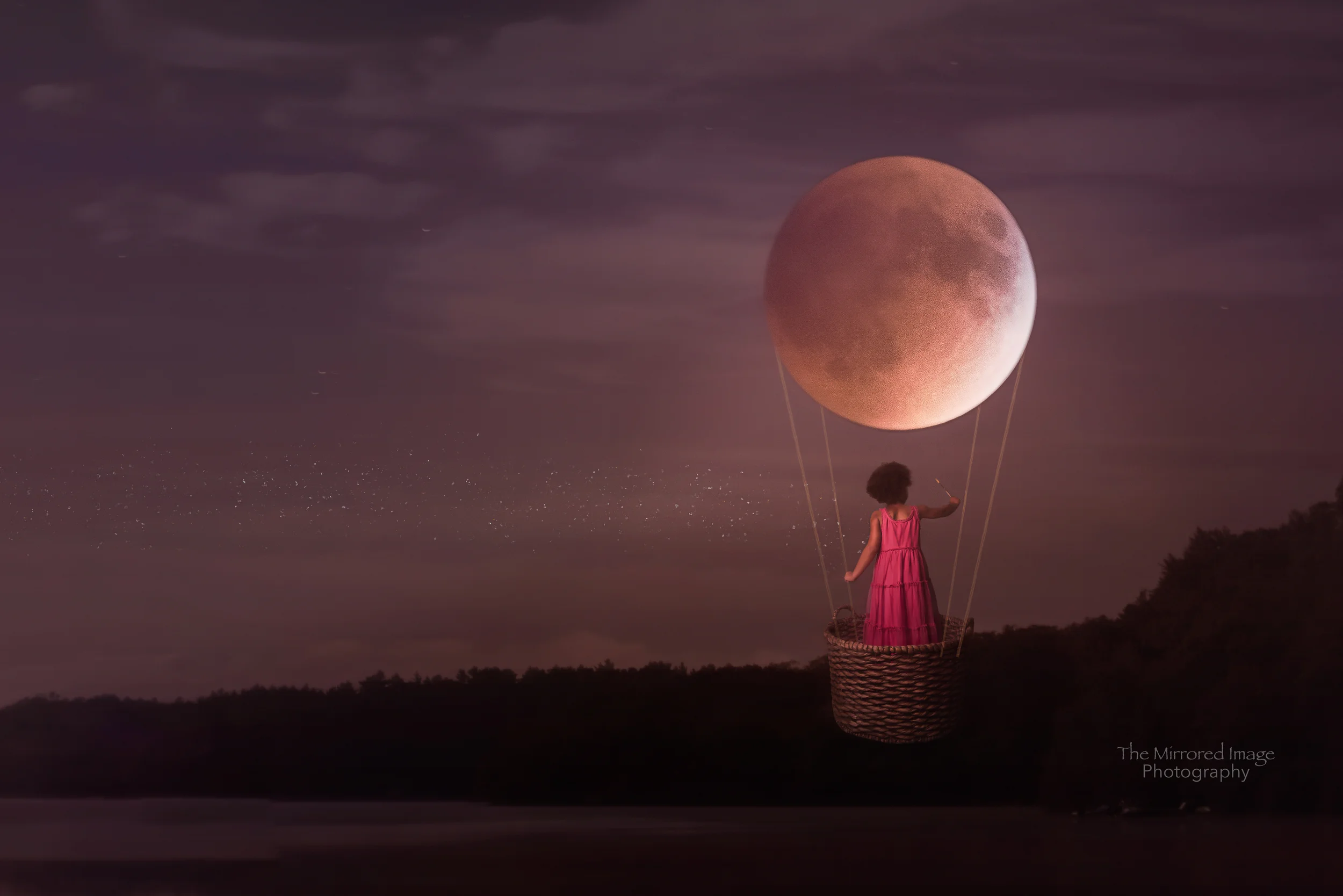 Fly me to the moon! Creative and Fun Photomanipulation (or what I like to do in the studio!)