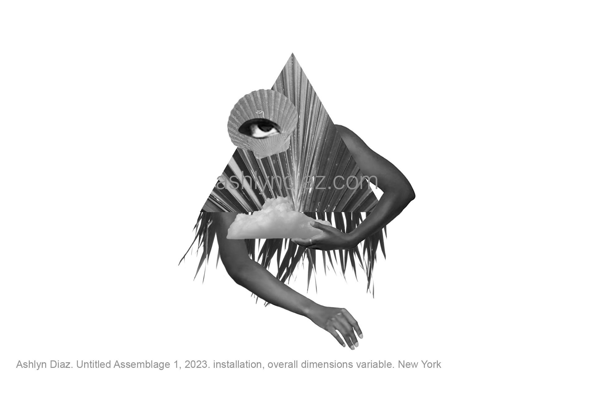 Ashlyn Diaz. Untitled Assemblage 1, 2023. installation, overall dimensions variable. New York