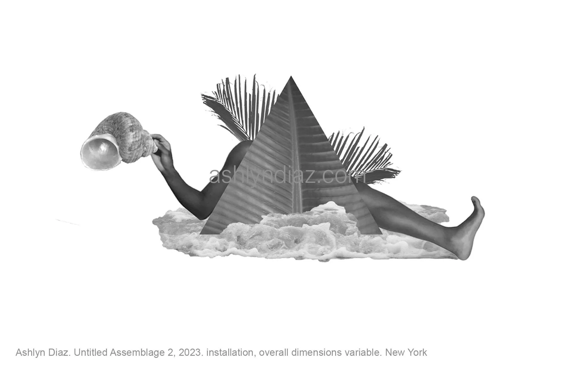 Ashlyn Diaz. Untitled Assemblage 2, 2023. installation, overall dimensions variable. New York