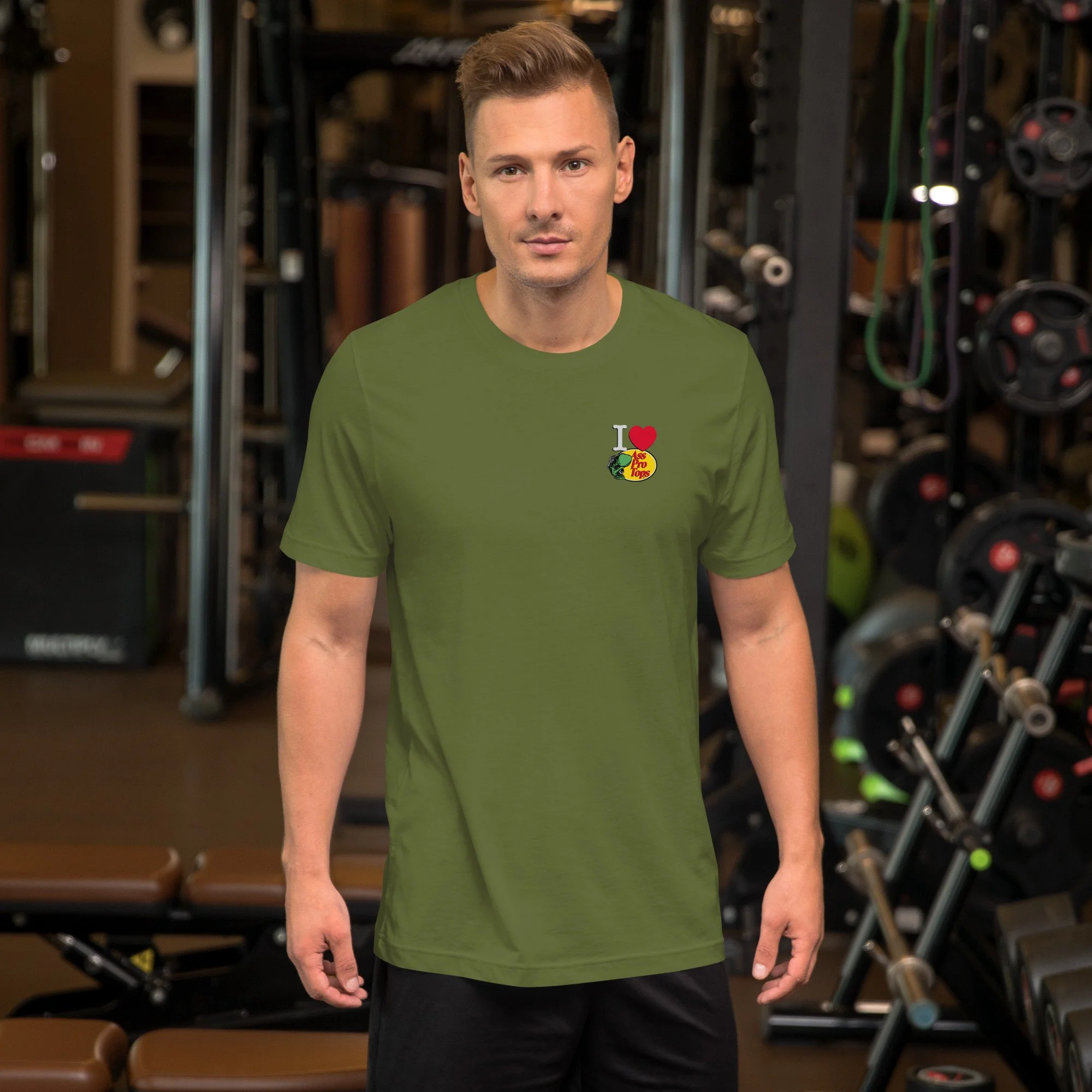 unisex-staple-t-shirt-olive-front-6823a3567c144.jpg