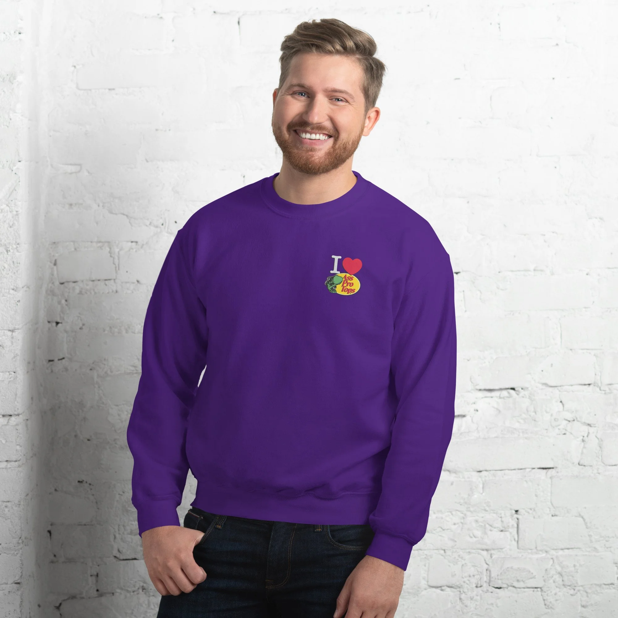 unisex-crew-neck-sweatshirt-purple-front-6823a6d245934.jpg