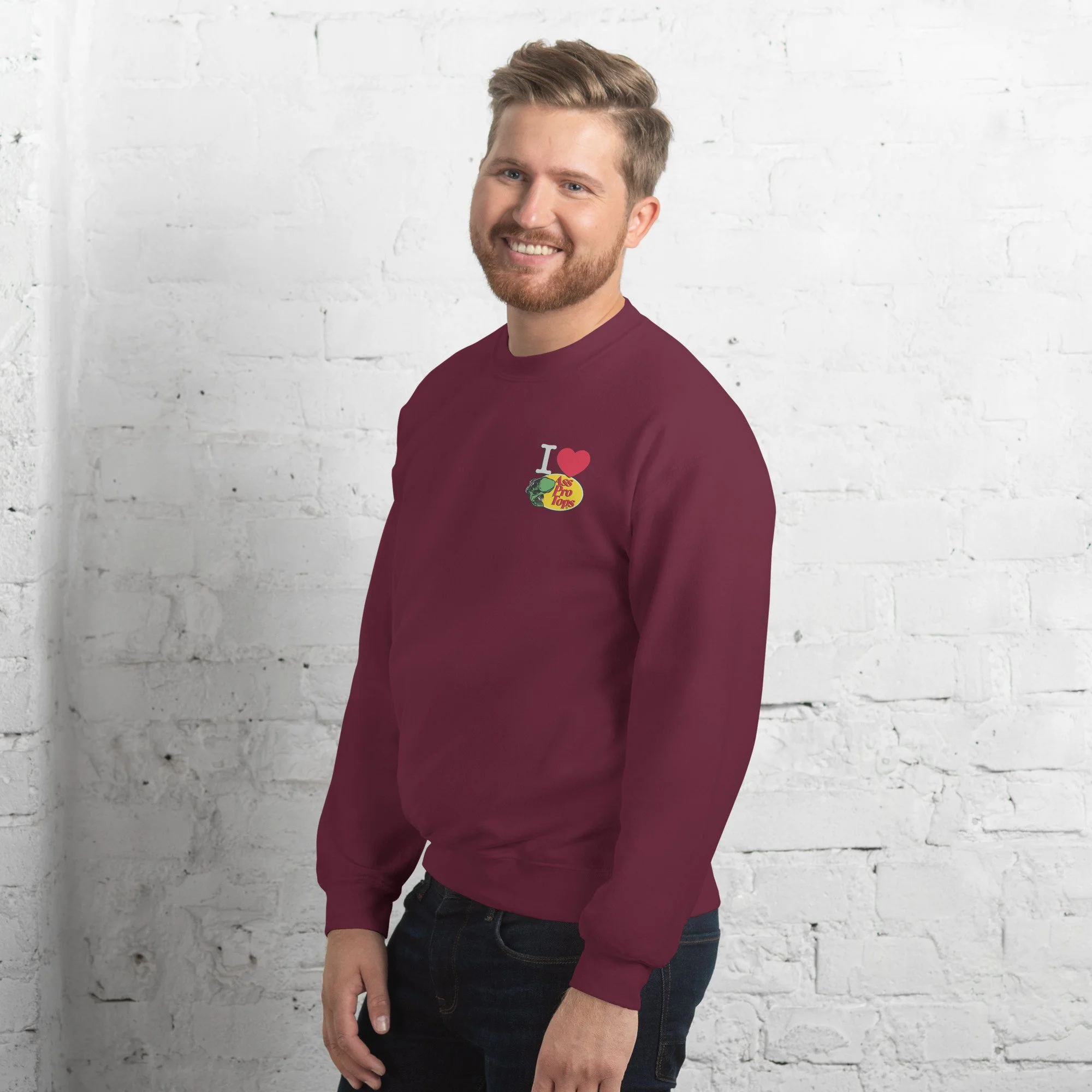 unisex-crew-neck-sweatshirt-maroon-left-front-6823a6d27db0c.jpg
