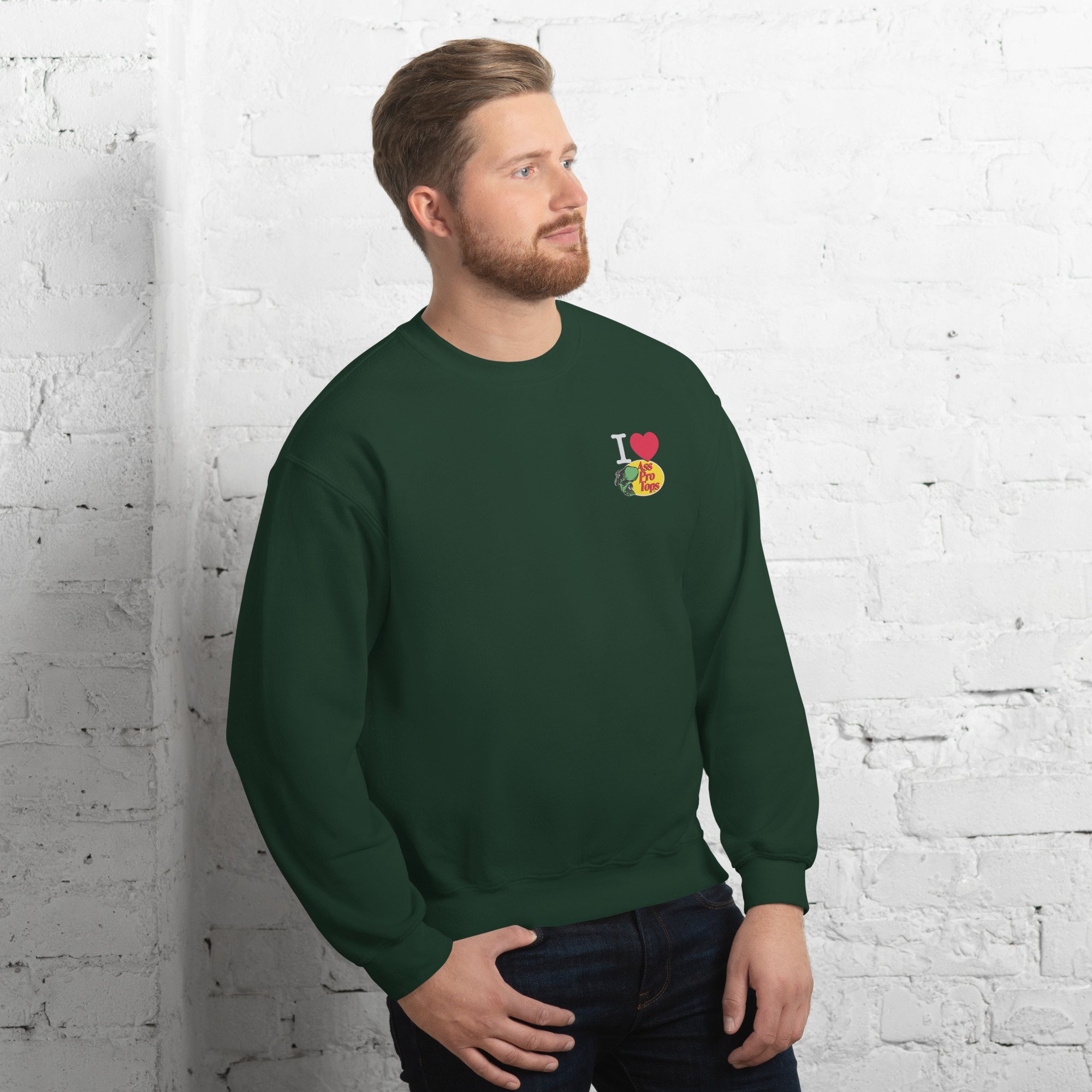 unisex-crew-neck-sweatshirt-forest-green-right-front-6823a6d2b34e7.jpg