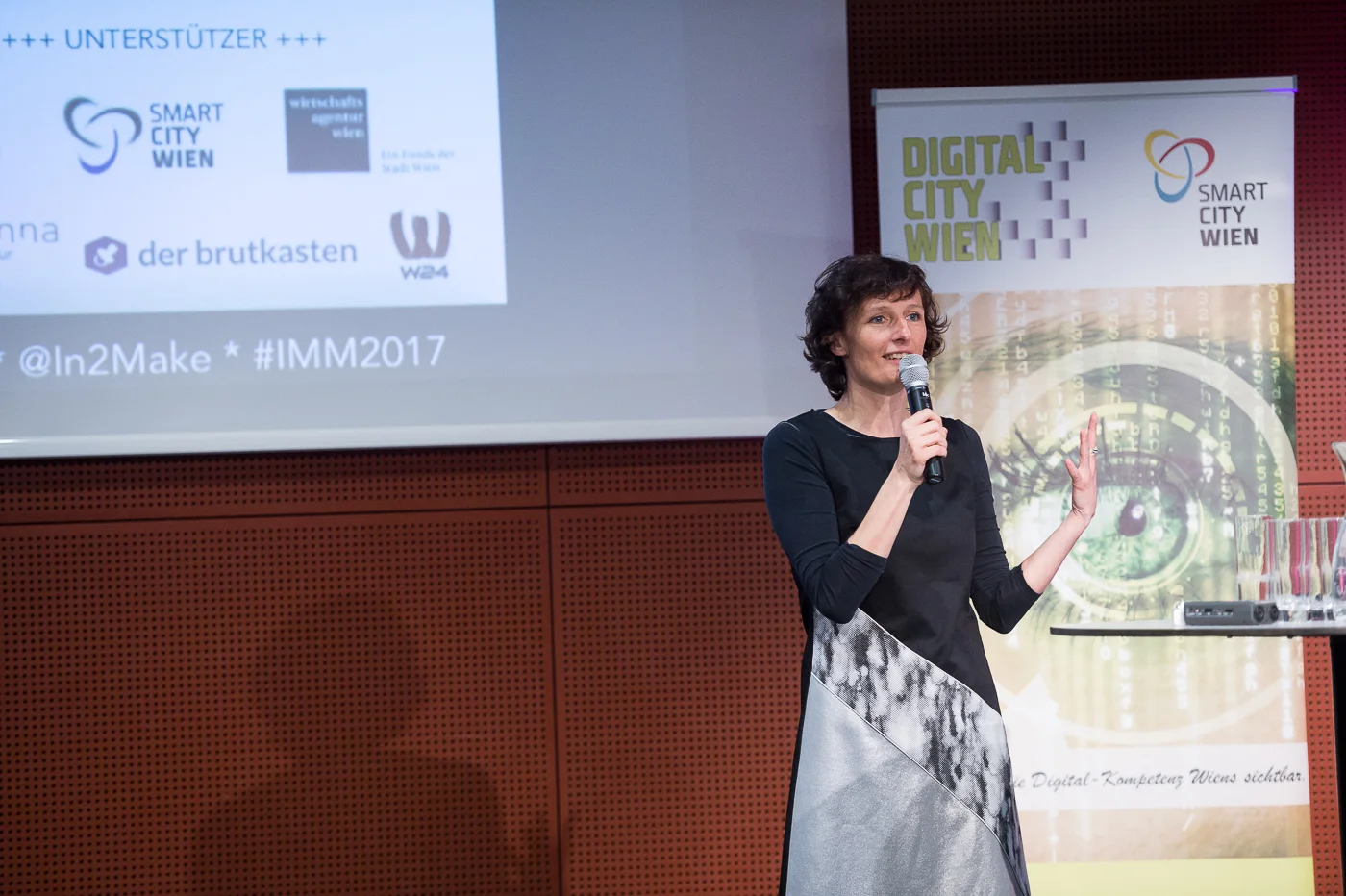 Sandra Stromberger (Initiatorin des Projekts Industry meets Makers)