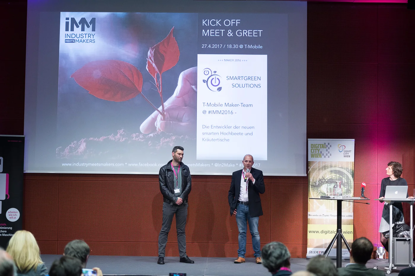 Robert Veselka und Manfred Czujan (Smartgreen)
