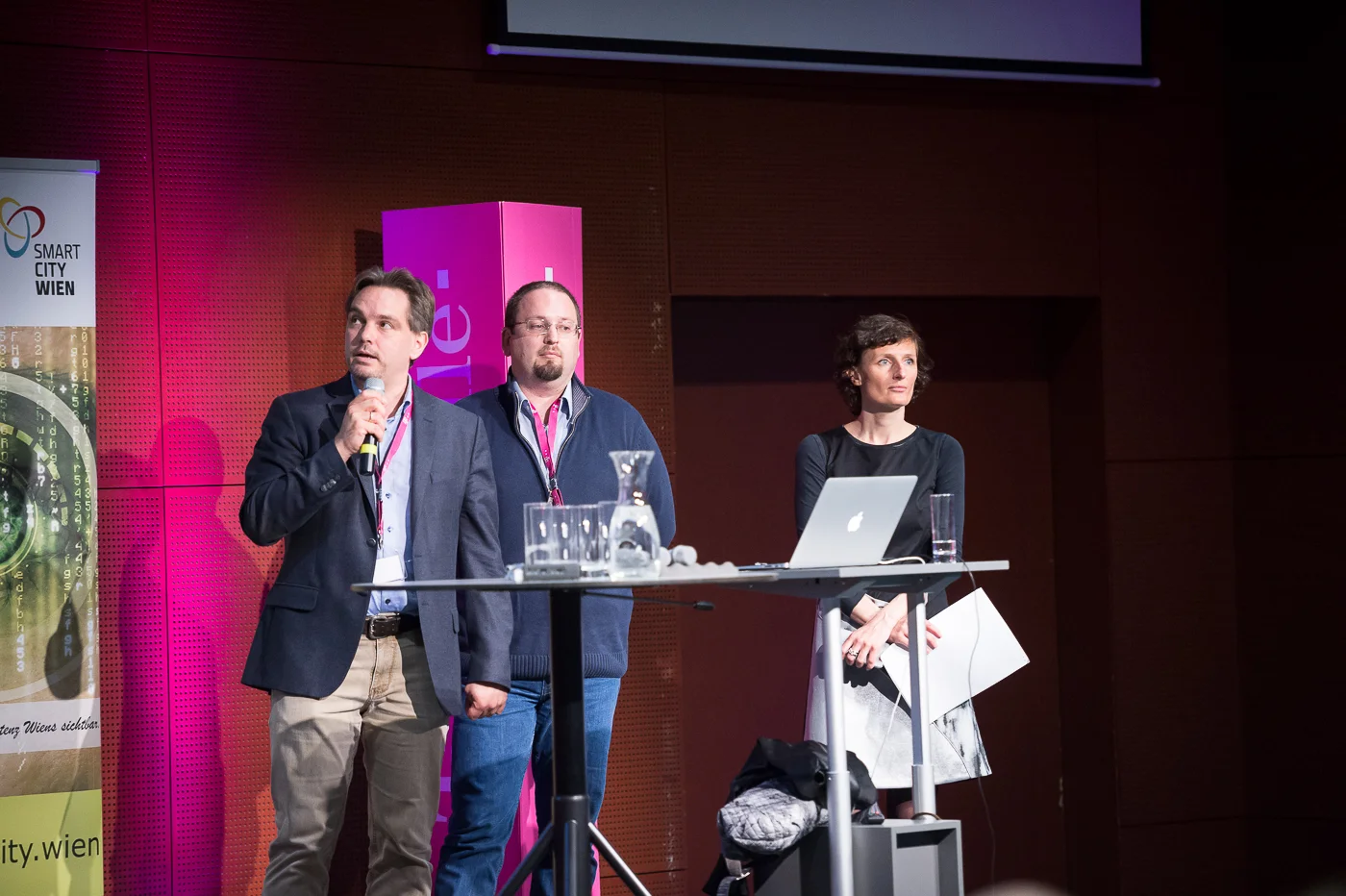 Jan Peters-Anders und Giorgio Agugiaro (AIT)