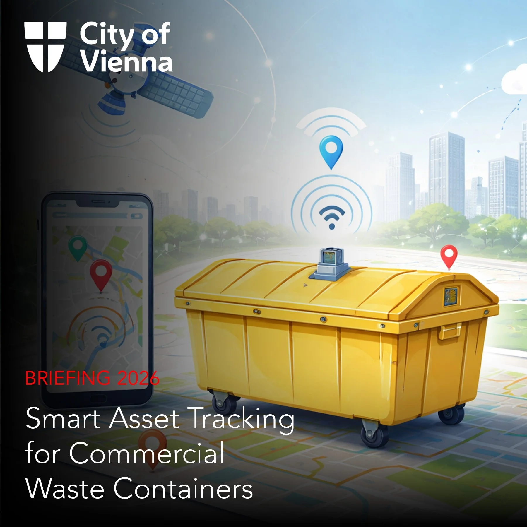 City of Vienna - Smart Asset Tracking for Commercial Waste Containers