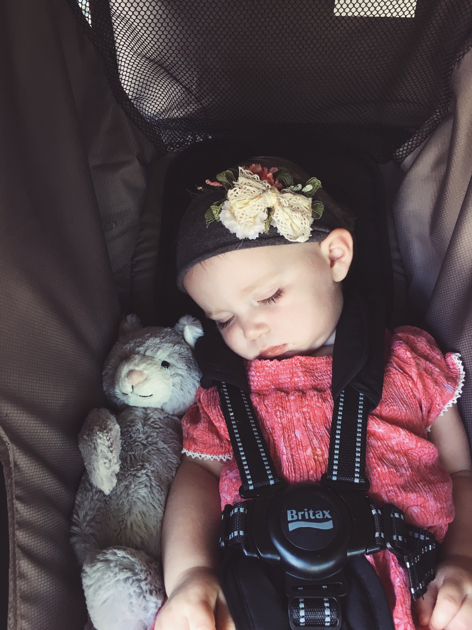 All tuckered out...