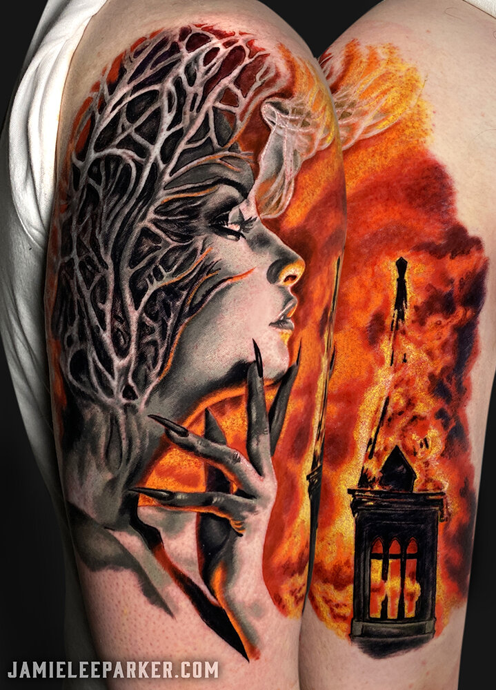 Learn 82 about dark art tattoo super cool  indaotaonec