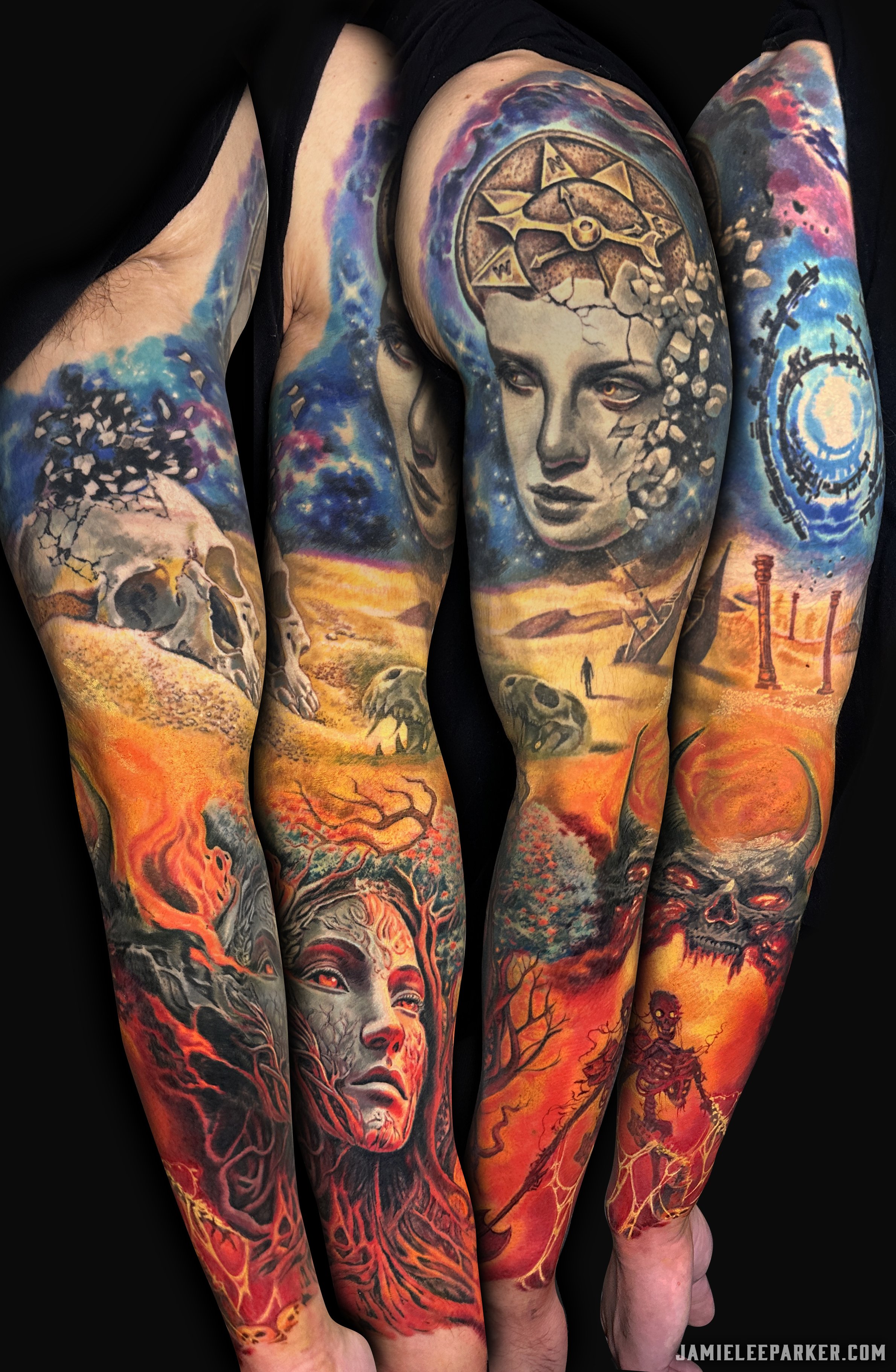 Dark romance in tattoos by Sztuka Wojnya  iNKPPL