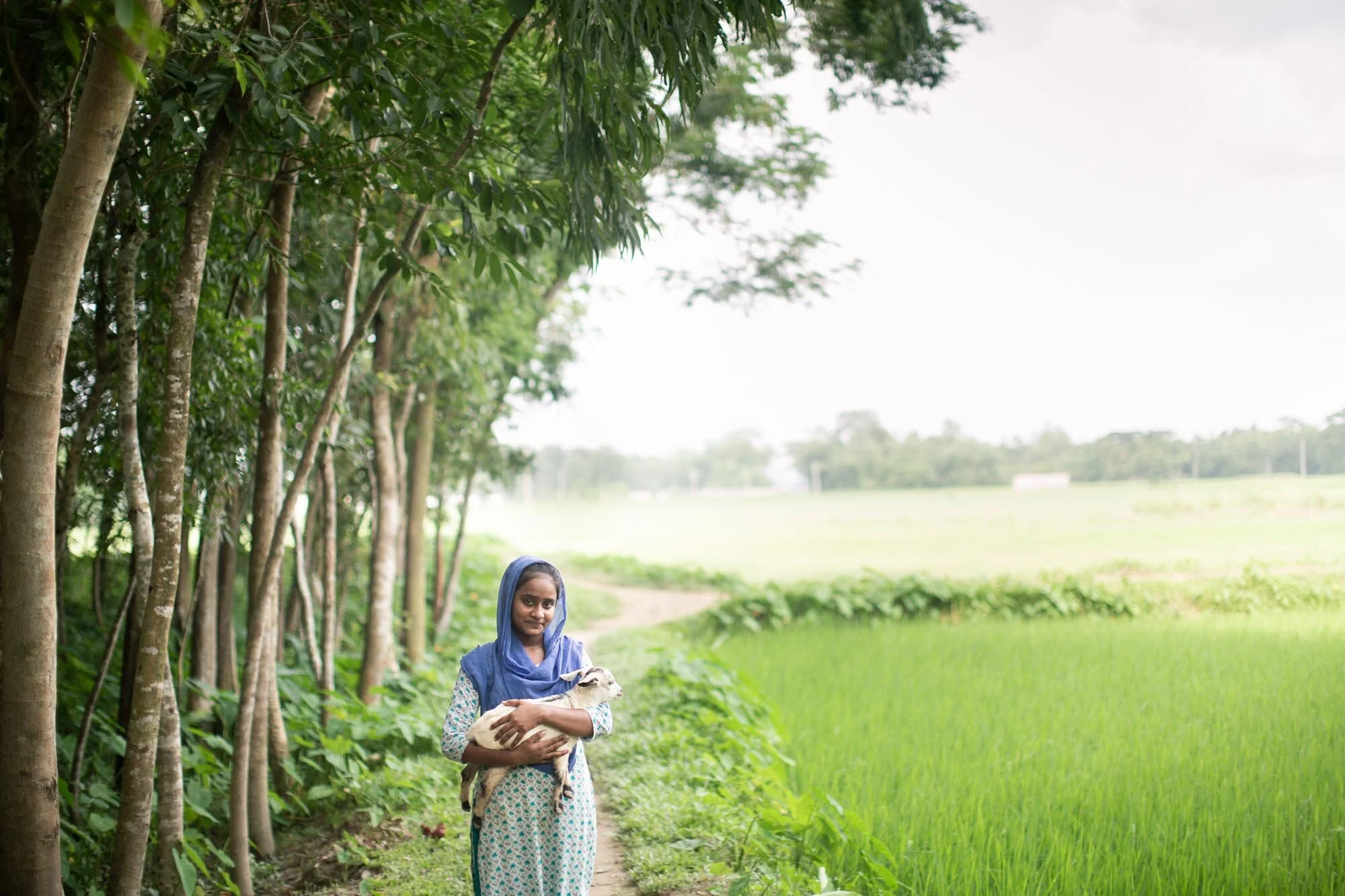 The story of Runa shows how one simple act of support has the potential to change the course of a child’s whole life – and the lives of those around them. When Runa received two goats as part of the programme, she bred them and soon had 15 goats. She then sold two goats and used the profits to pay her school fees and the school fees of her younger sister Shuma.