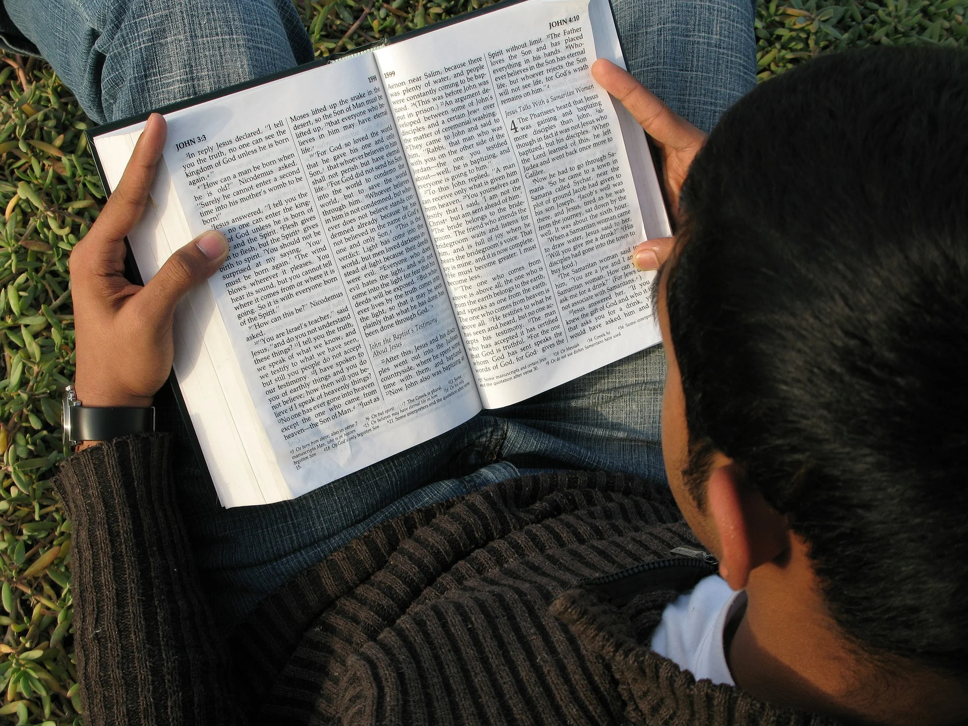 "I don't know what to make of the Bible."