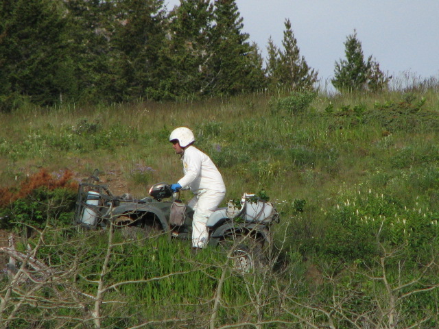 2011 ATV spraying
