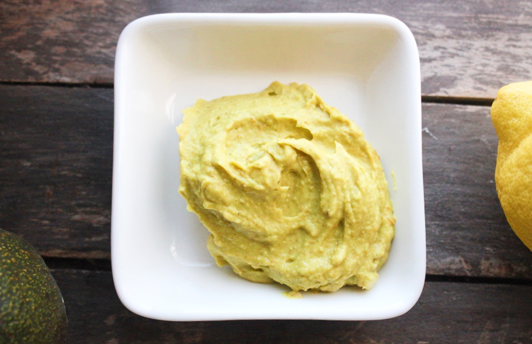 Avocado Lemon Curry Dip