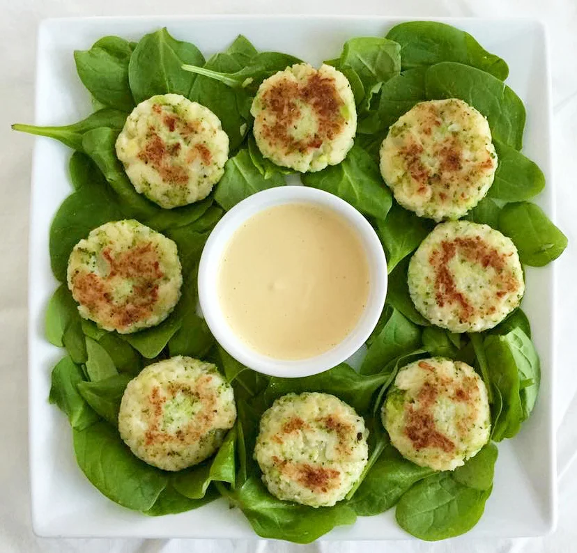 Cauliflower Broccoli Cakes