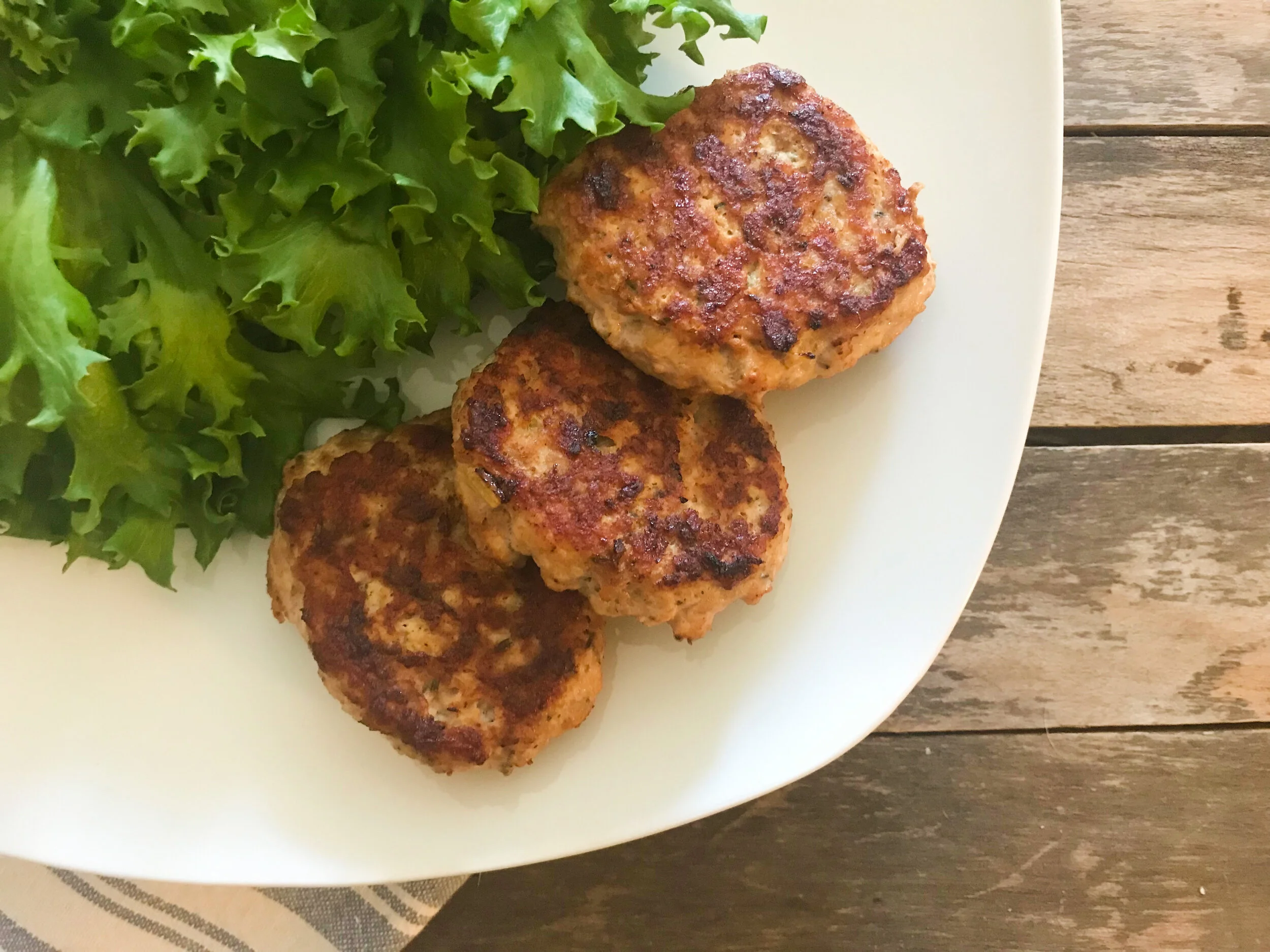Turkey Thyme Patties