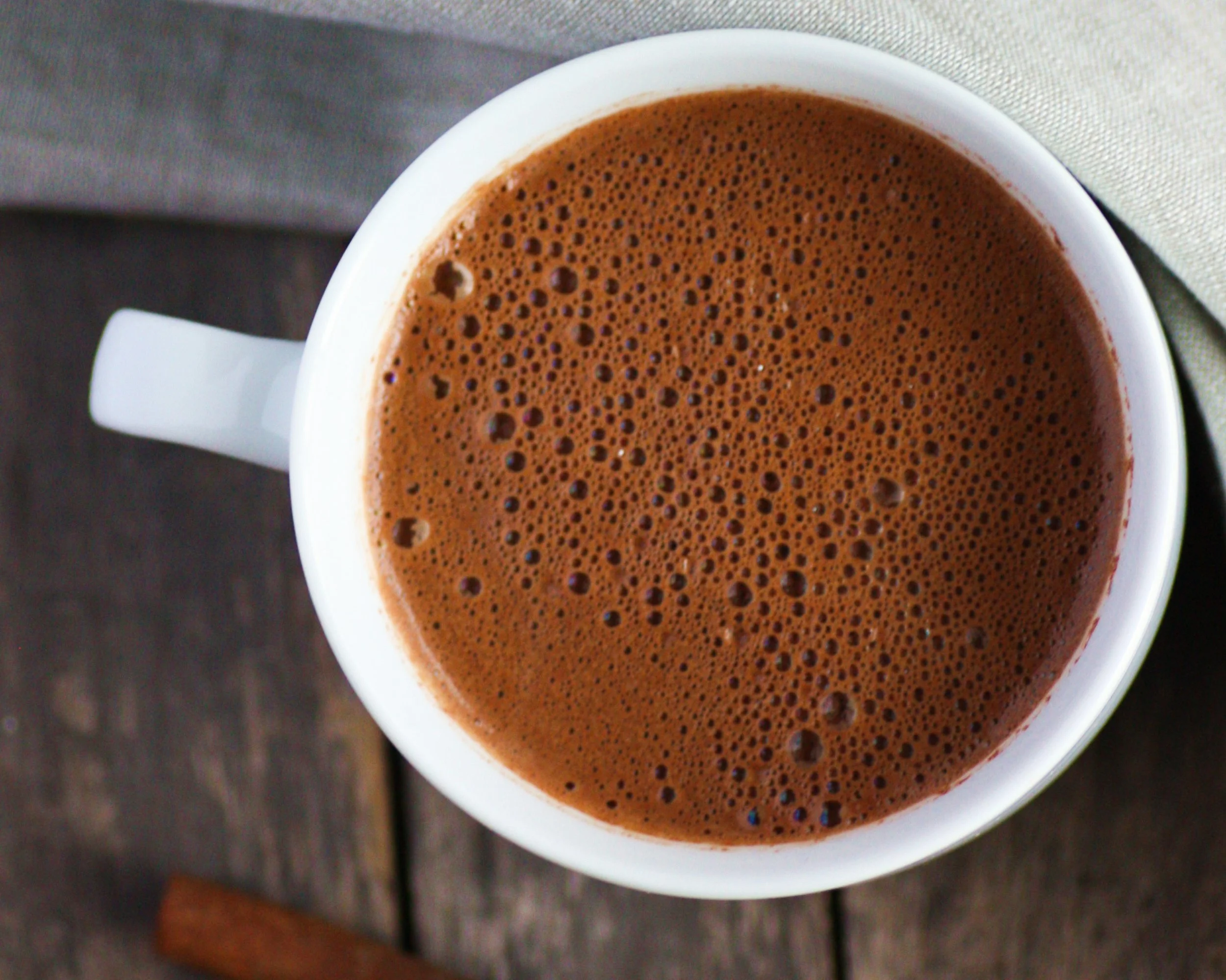 Cinnamon Hot Chocolate 