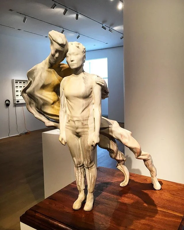 Rosalie Yu's "Embrace in Progress : Ran" 3d printed sculpture is on view at BUNKER till August 10th.