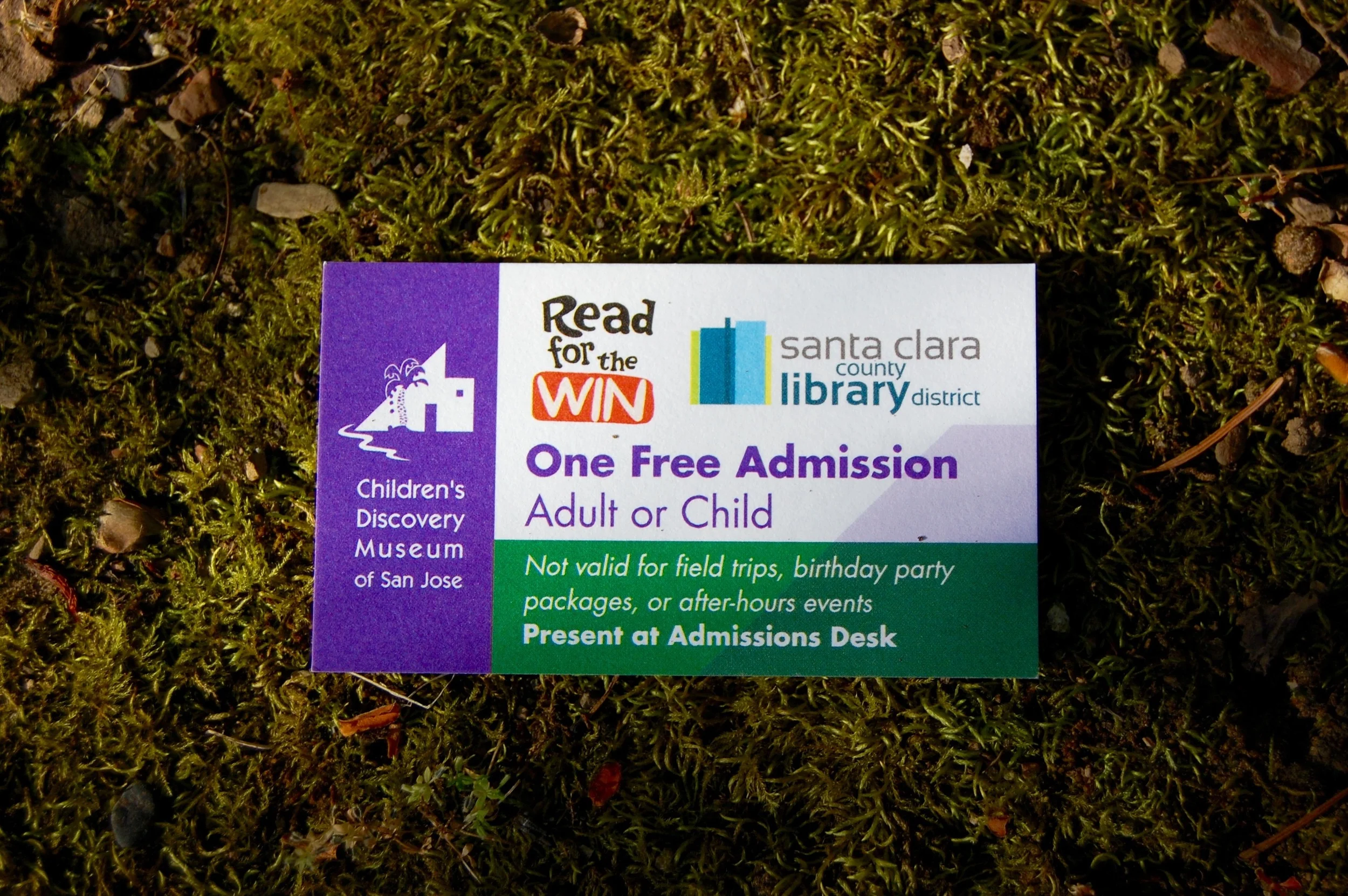 Free Admission to the Children's Discovery Museum of San Jose