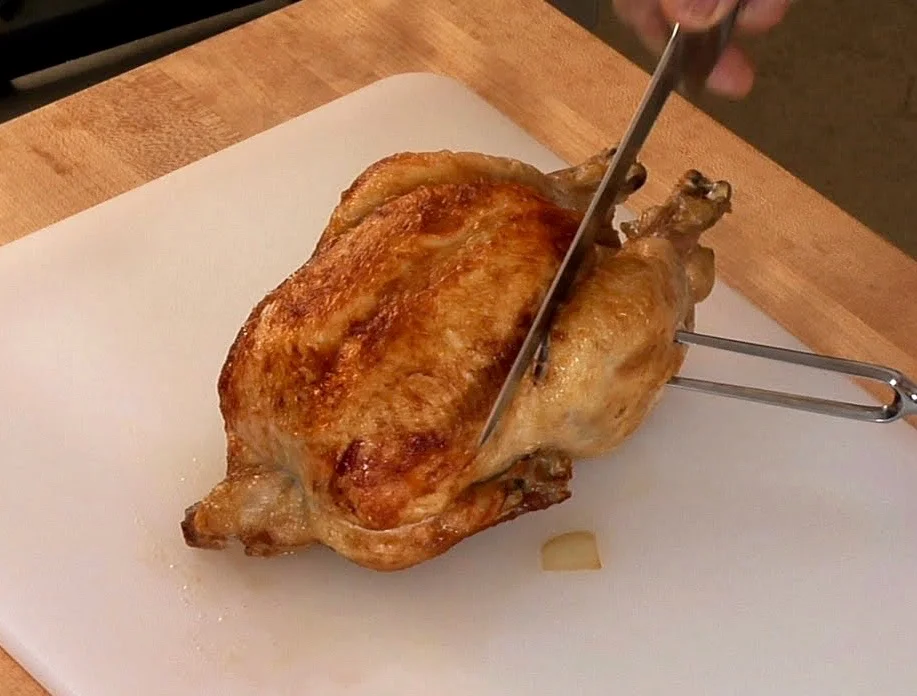 How to Carve a Roast Chicken, Poulet Rôti
