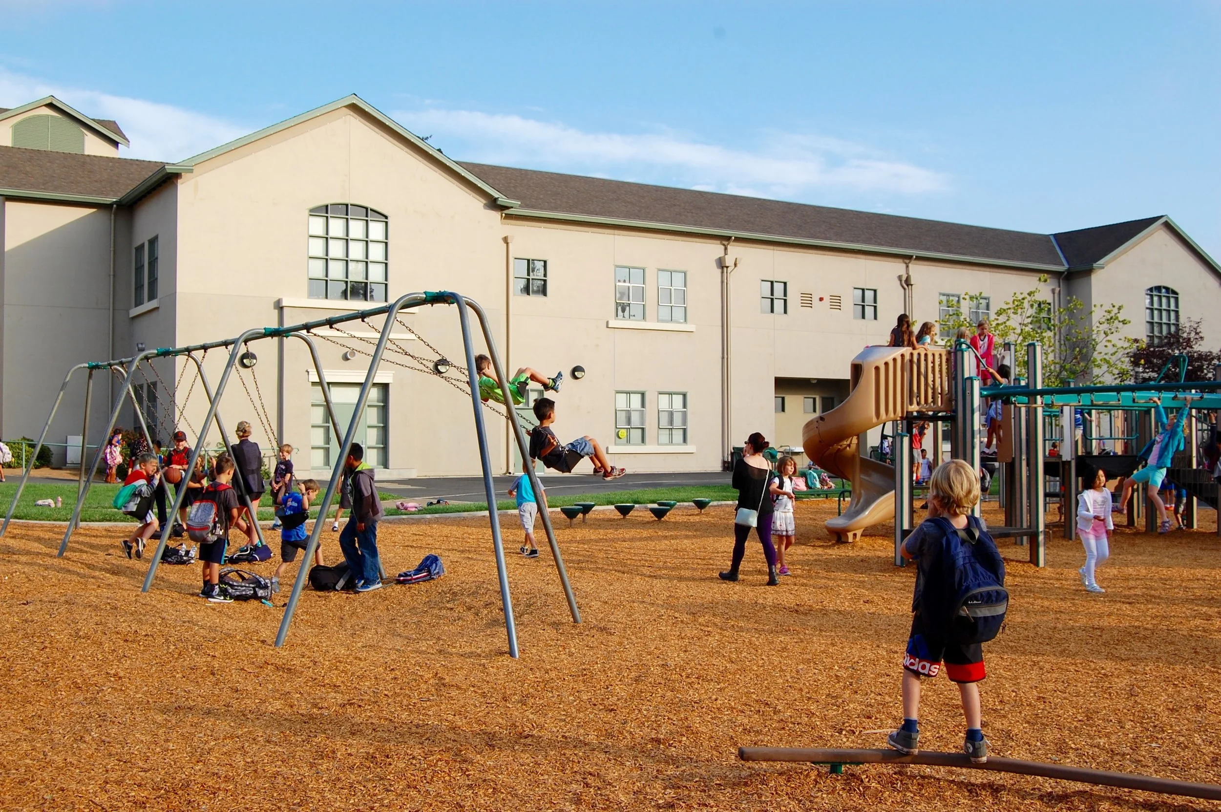 Back to School, Elementary School Playground