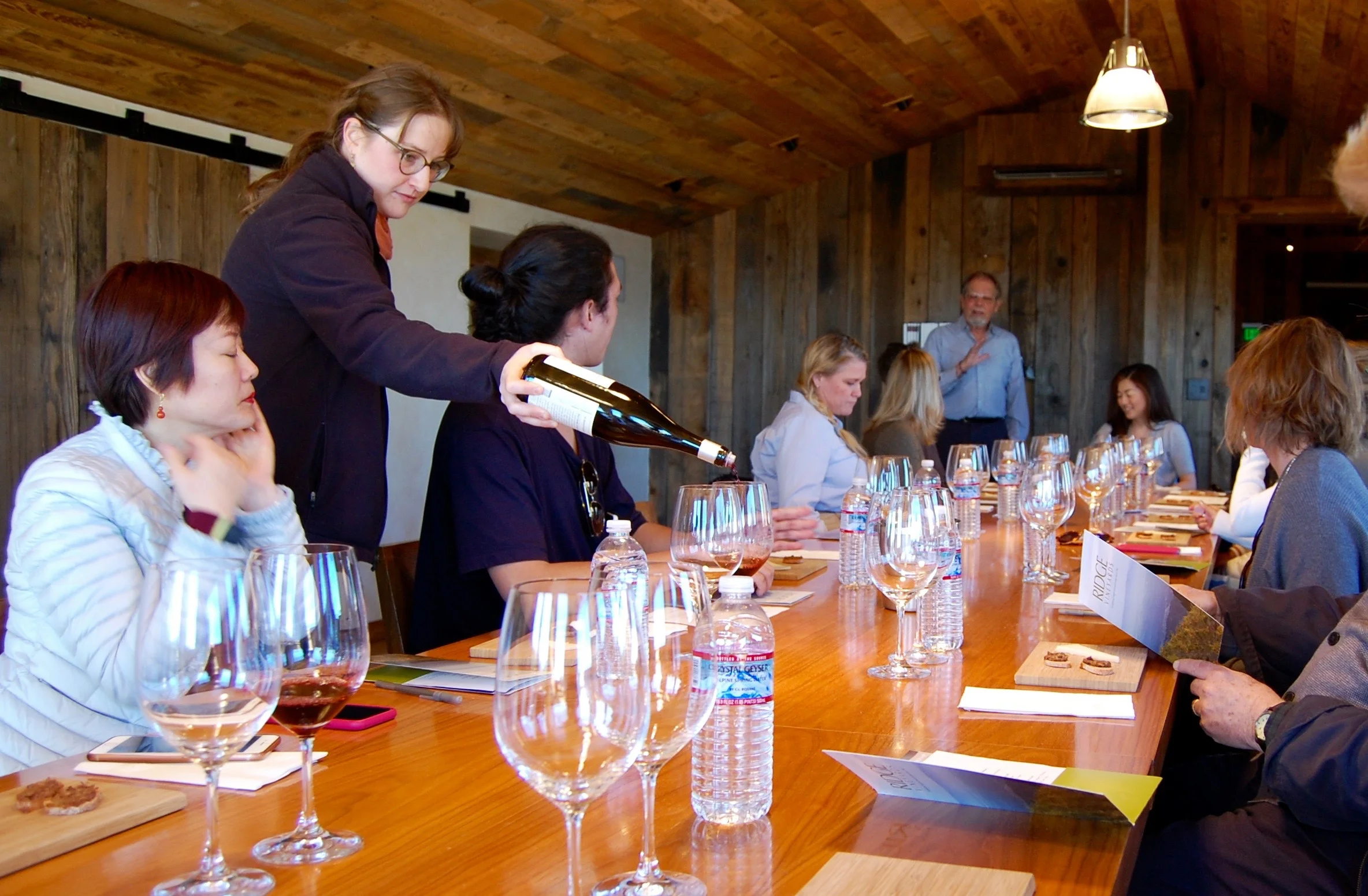 Ridge Vineyards Estate Tasting with Paul Draper.
