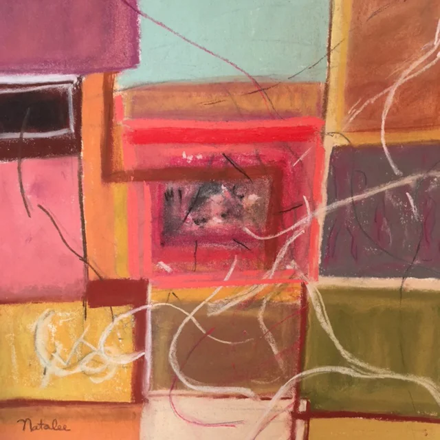 Broken Windows #8 Pastel, graphite and pencil (8 x 8 in.) $250 (unframed)
