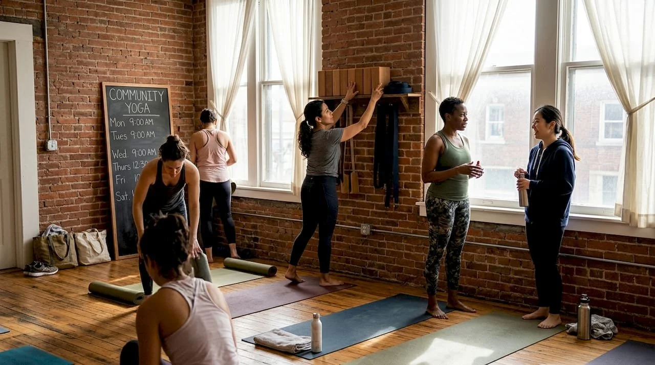 Join a yoga community in Philadelphia for wellness